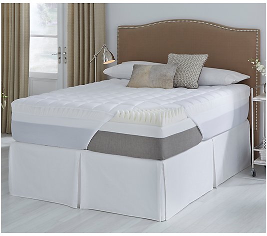 ComforPedic from BeautyRest Twin 5.5" Foam Topper/Cover