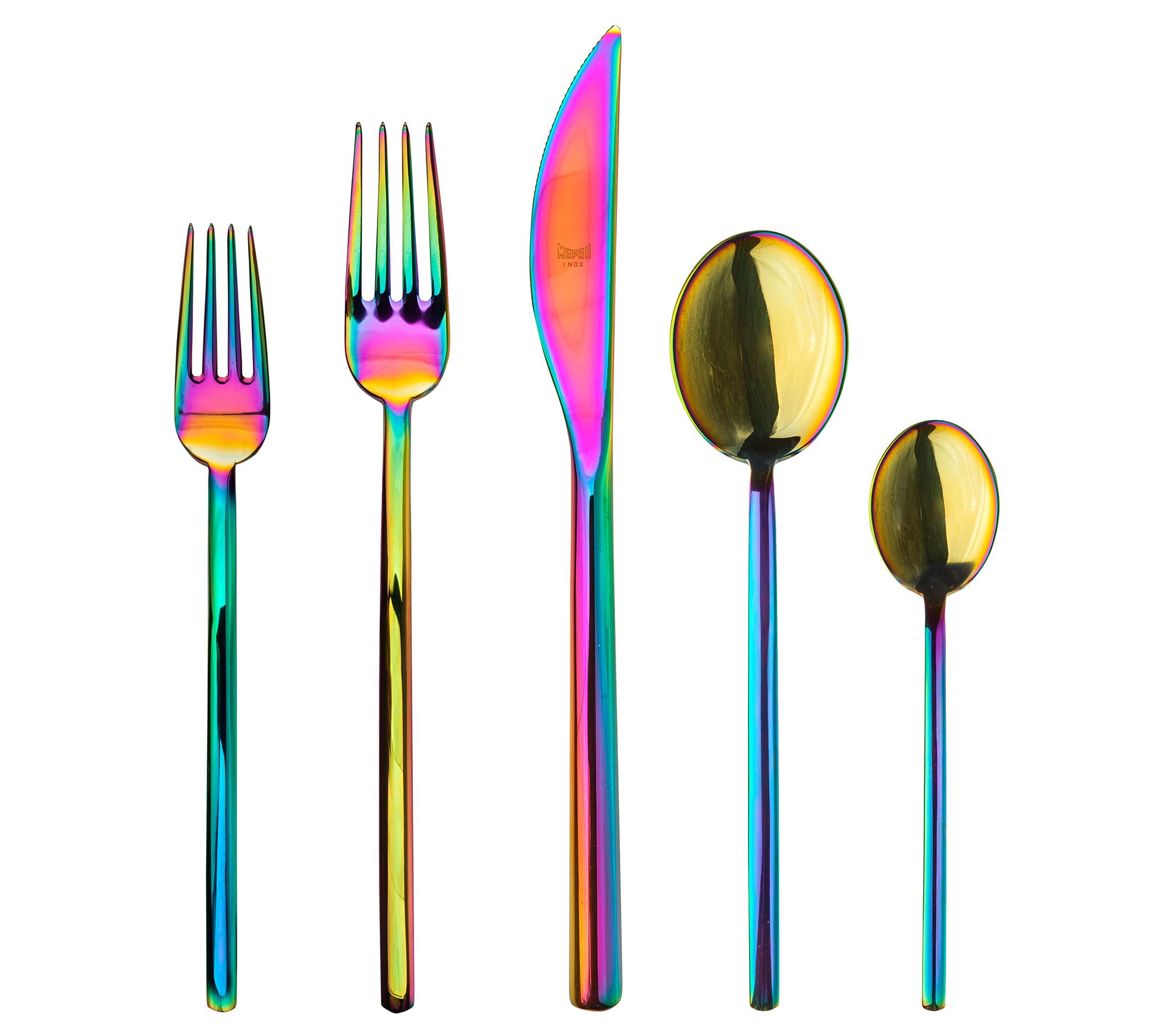 Mepra 5-Piece Place Setting Due Rainbow