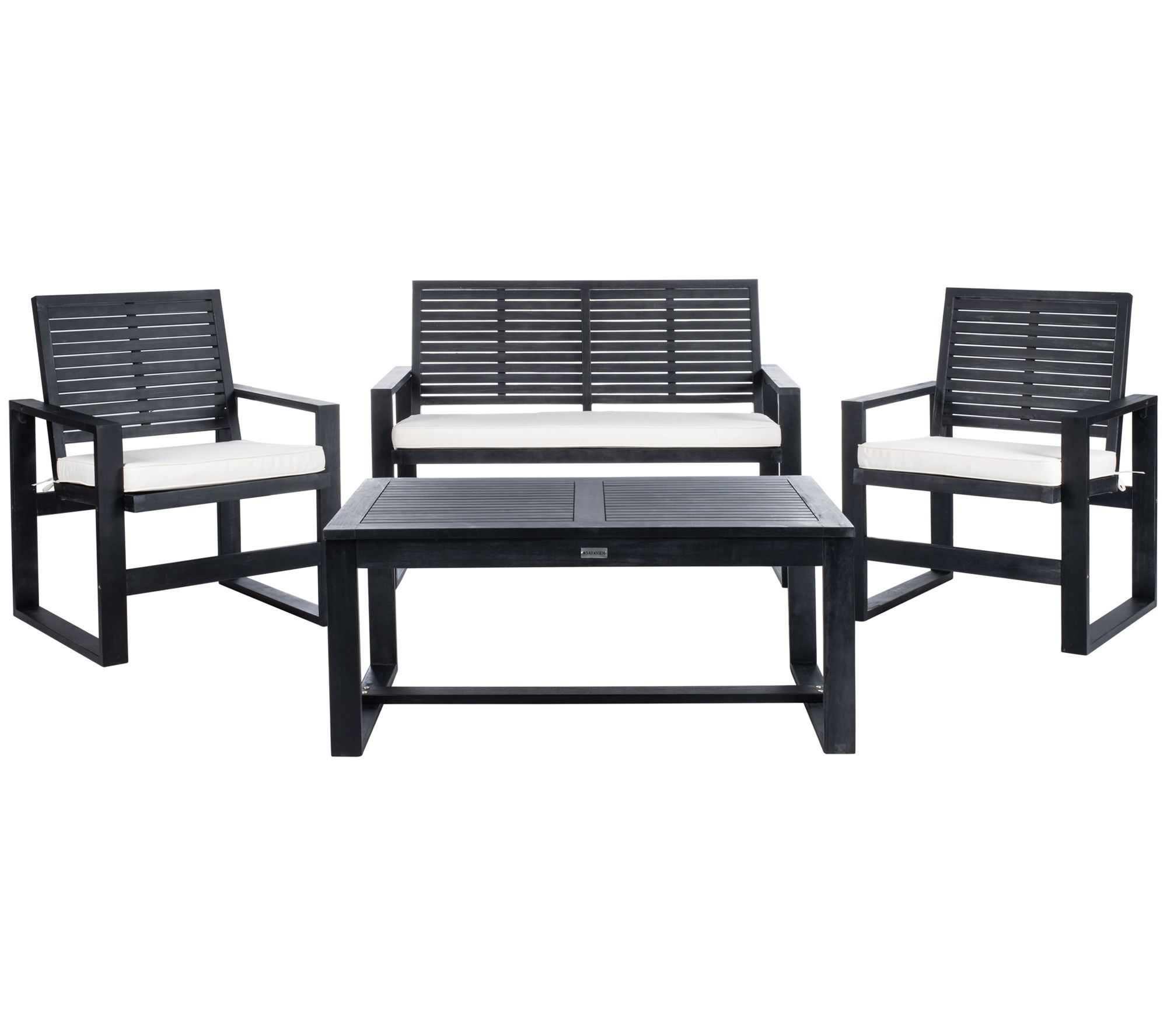 Ozark 4-Piece Outdoor Living Set by Safavieh
