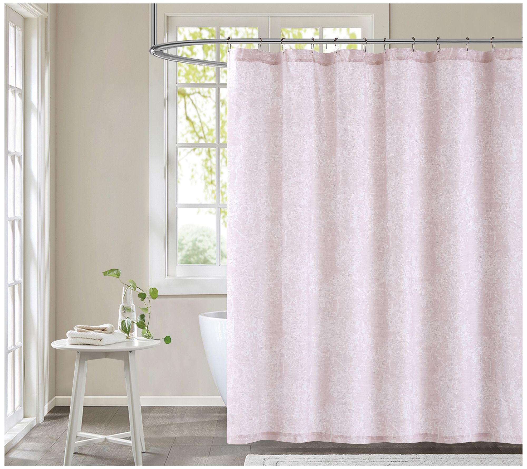 Cottage Classics Spring Bloom Shower Curtain - QVC.com