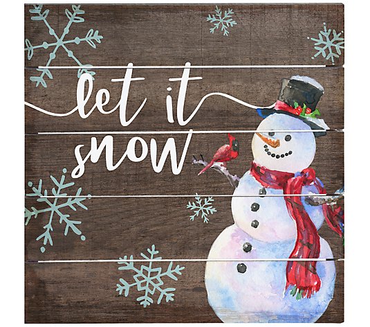 Let It Snow Perfect Pallet Petite by Sincere Surroundings