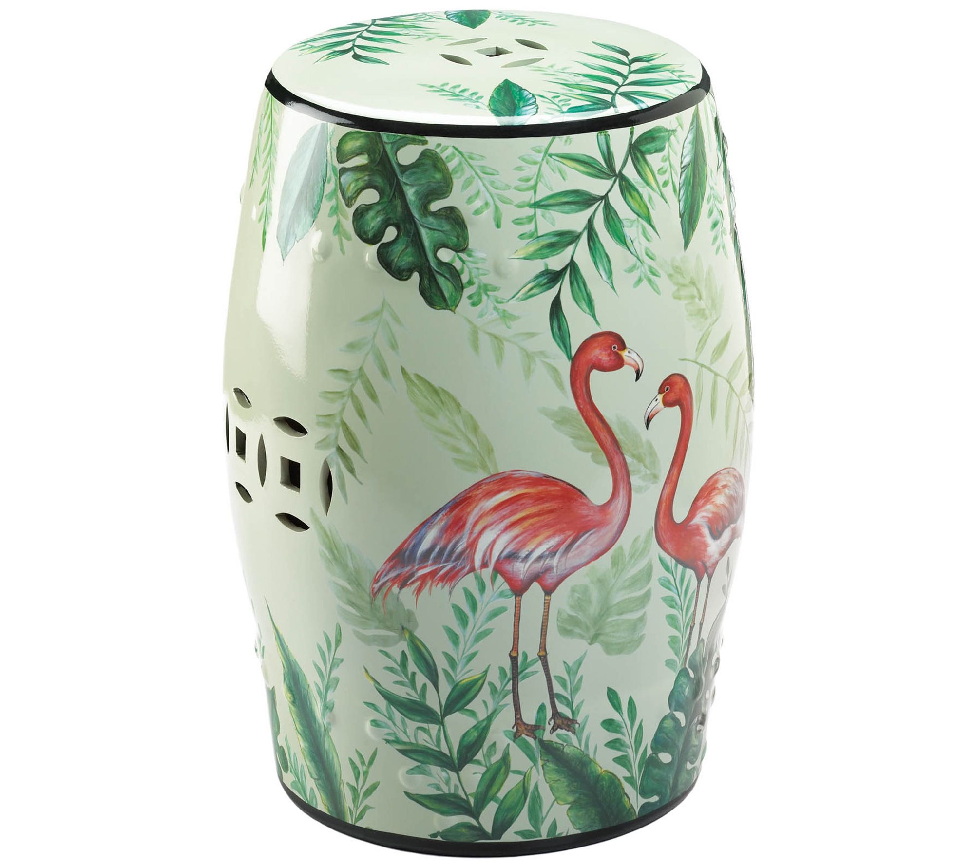 Zingz & Thingz Flamingo Garden Stool