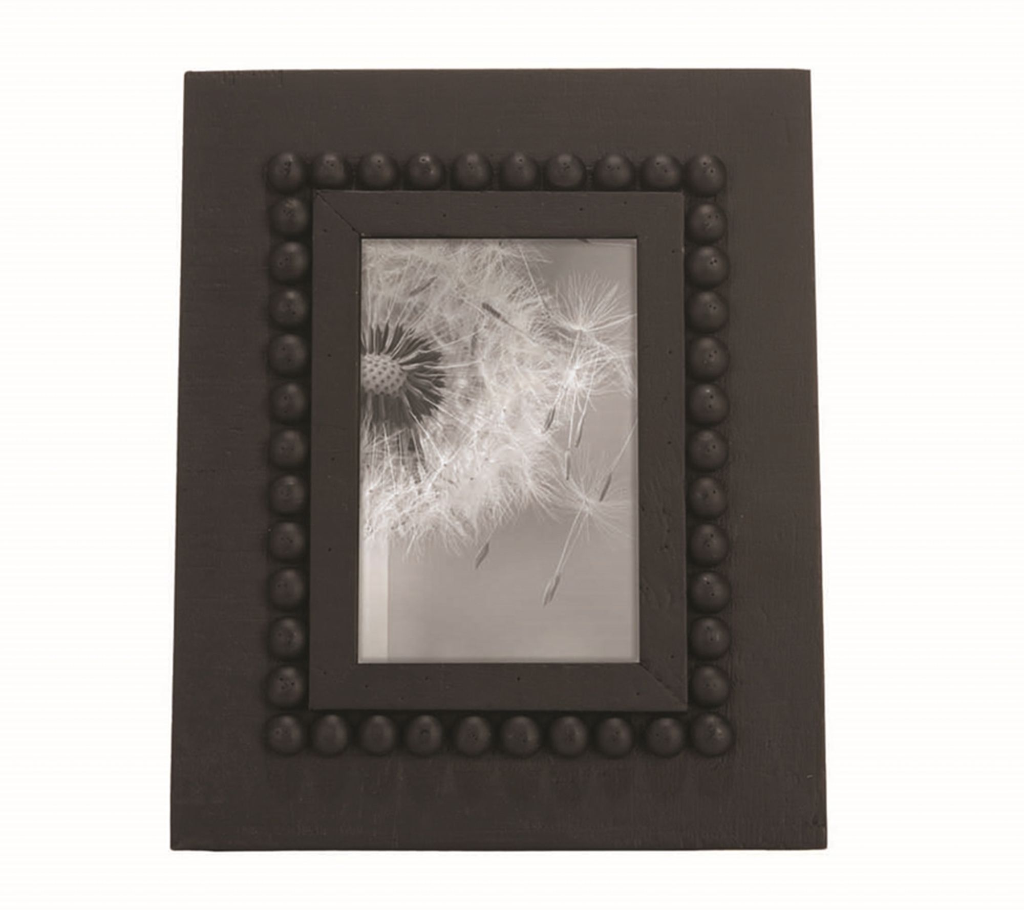 Matr Boomie Banka Mundi Frame - Brown and White 4 x 6