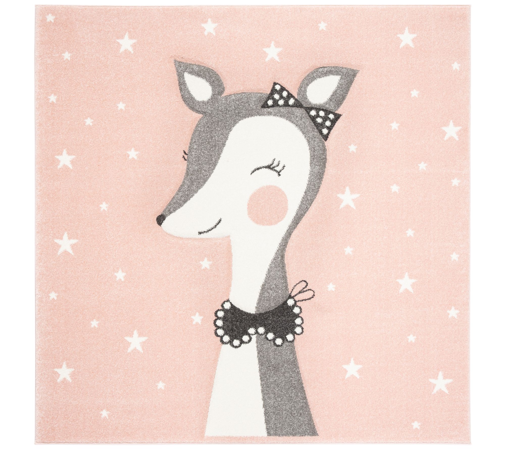 Carousel Kids 191 Collection 4' X 4' Square Rug
