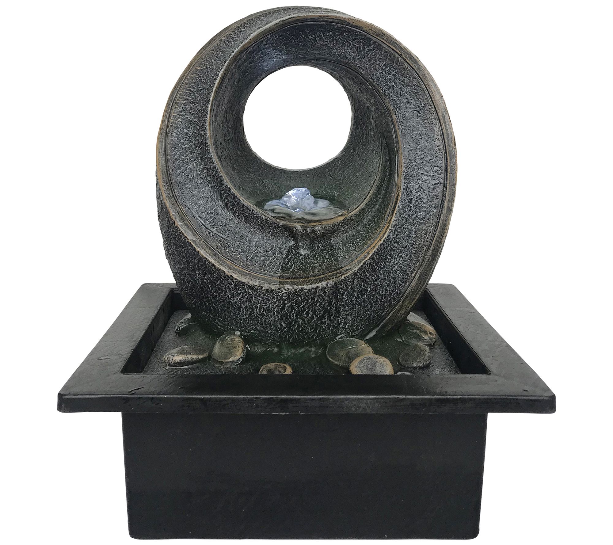 Design Toscano Divine Infinity Tabletop LightedLED Fountain - QVC.com