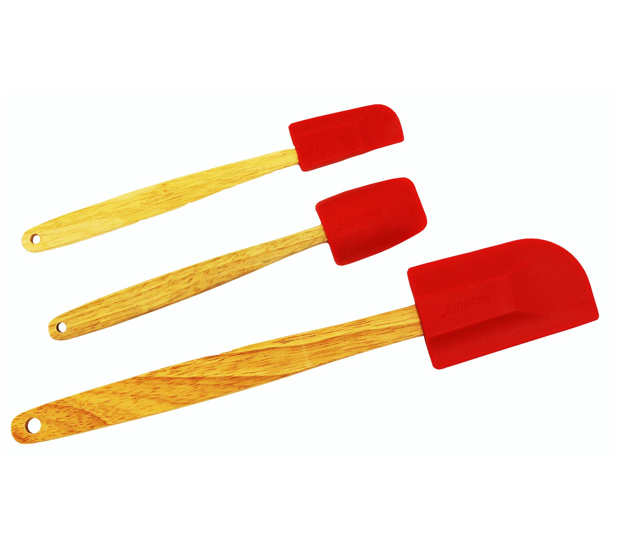 BergHOFF Silicone 3pc Spatula Set