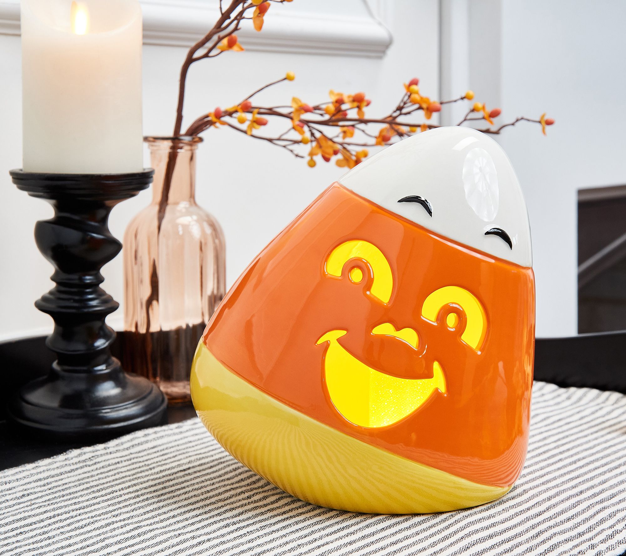 "As Is" Mr. Halloween 8" Illuminated Halloween Figures