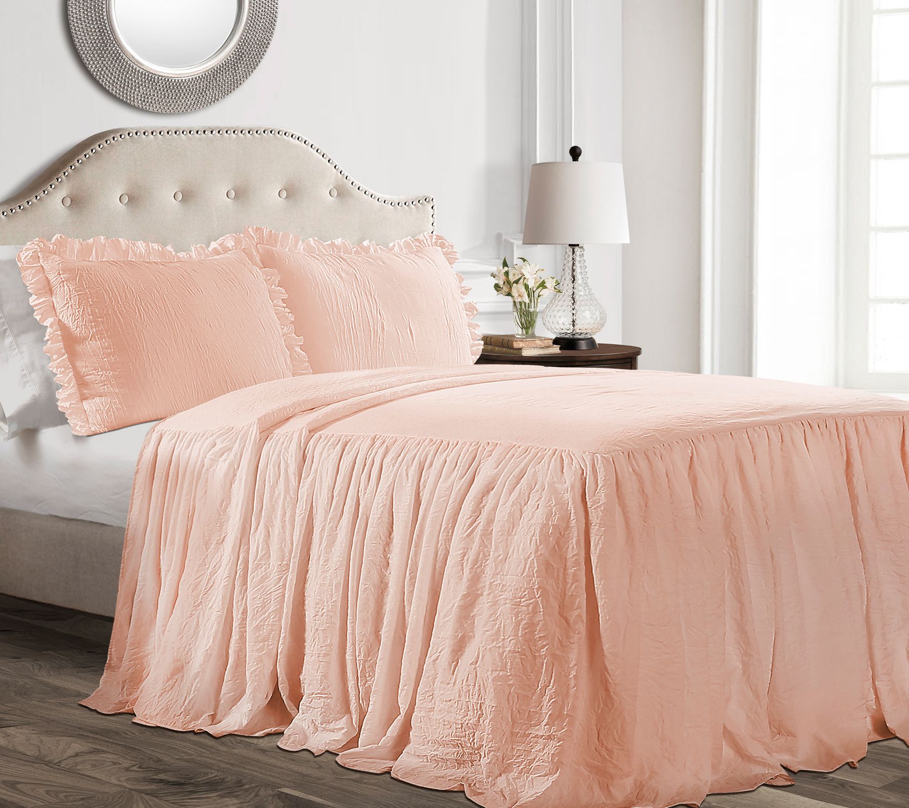 qvc bed skirts