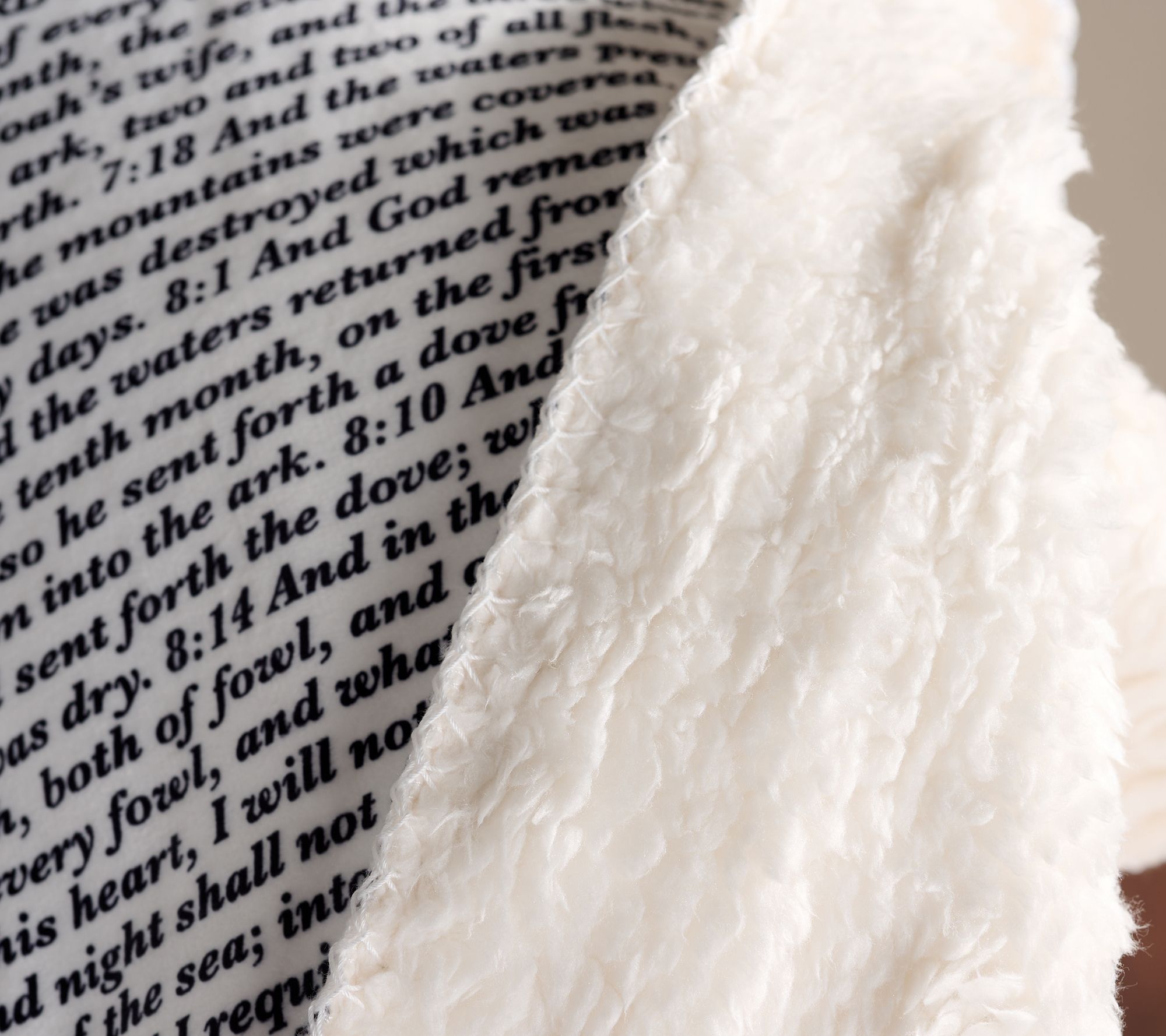 American Blanket Co. 50" x 60" Inspirational Sherpa Throw