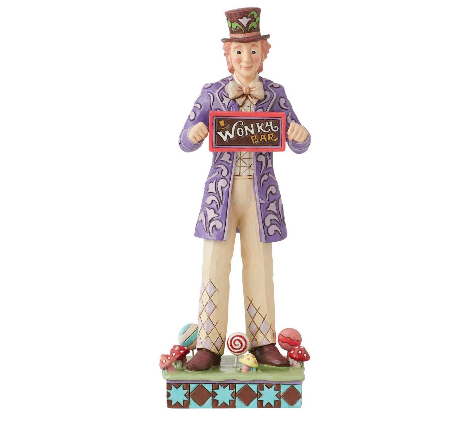 Enesco Willy Wonka by Jim Shore Willy Wonka w/ Rotating ChocB