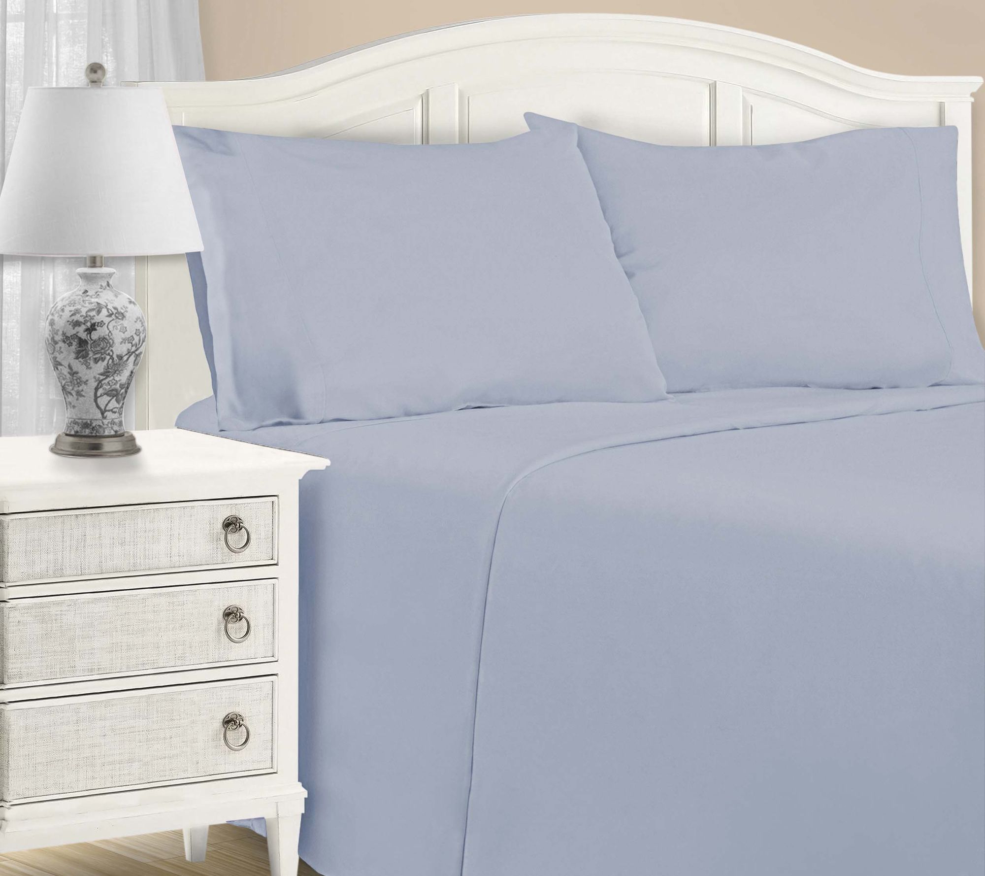 Superior 1200TC Cotton Blend Deep Pocket Bed Sheet Set, King