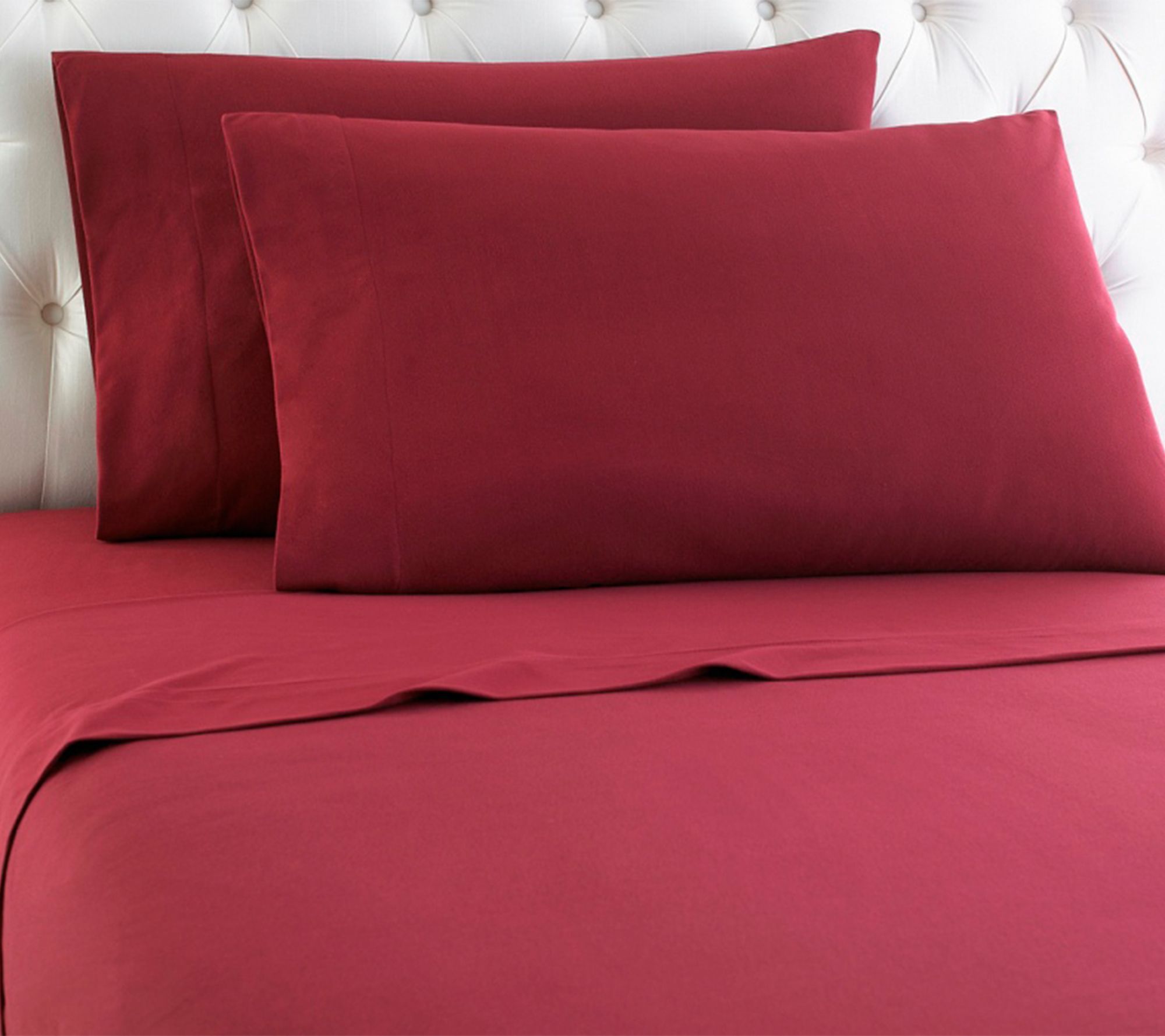 Shavel Twin Micro Flannel Solid Deep-Pocket Sheet Set