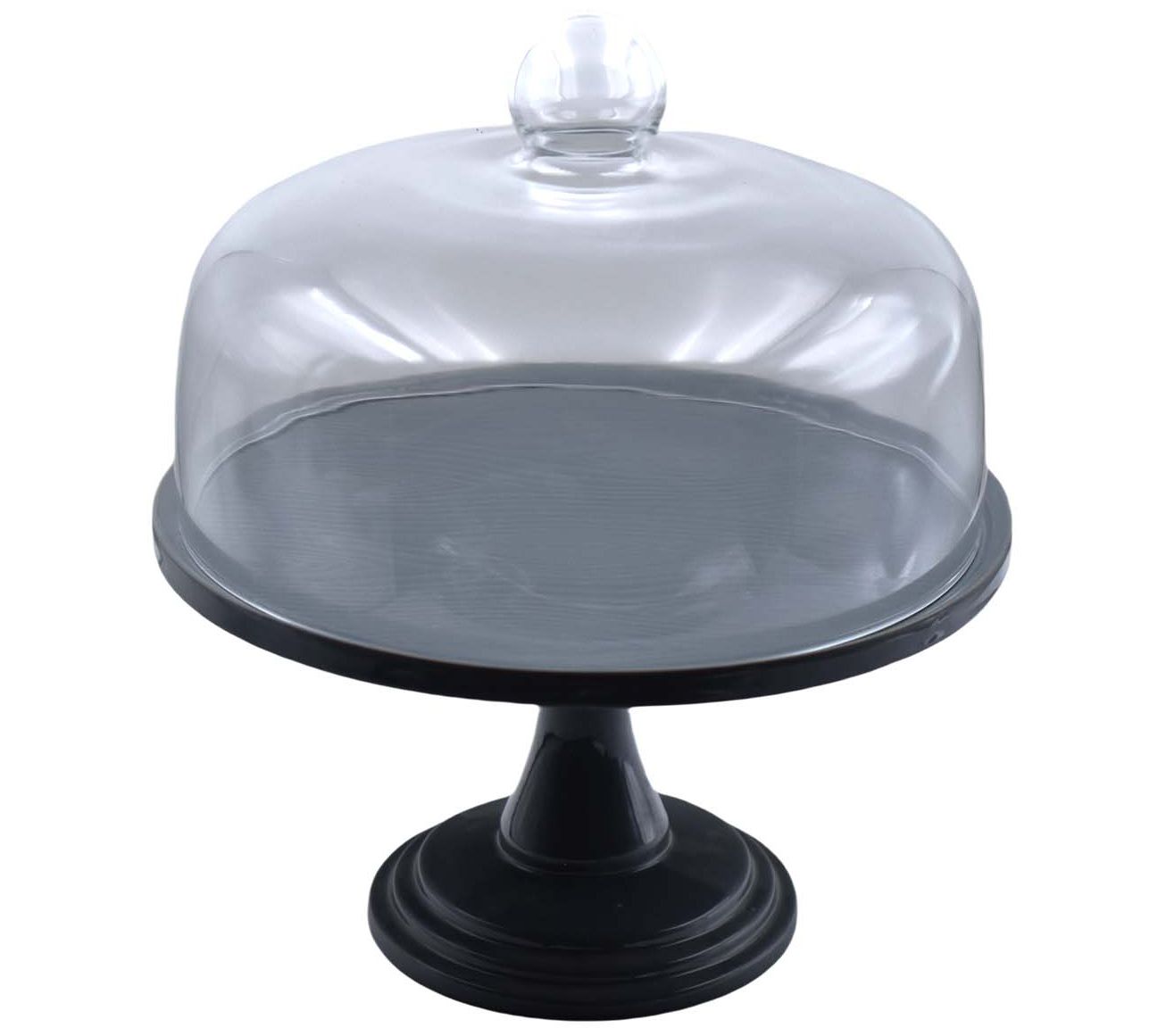 Temp-tations Woodland Cake Pedestal with Dome Glass Lid