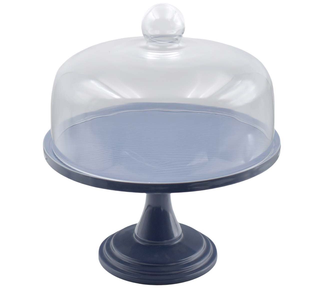 Temp-tations Woodland Cake Pedestal with Dome Glass Lid