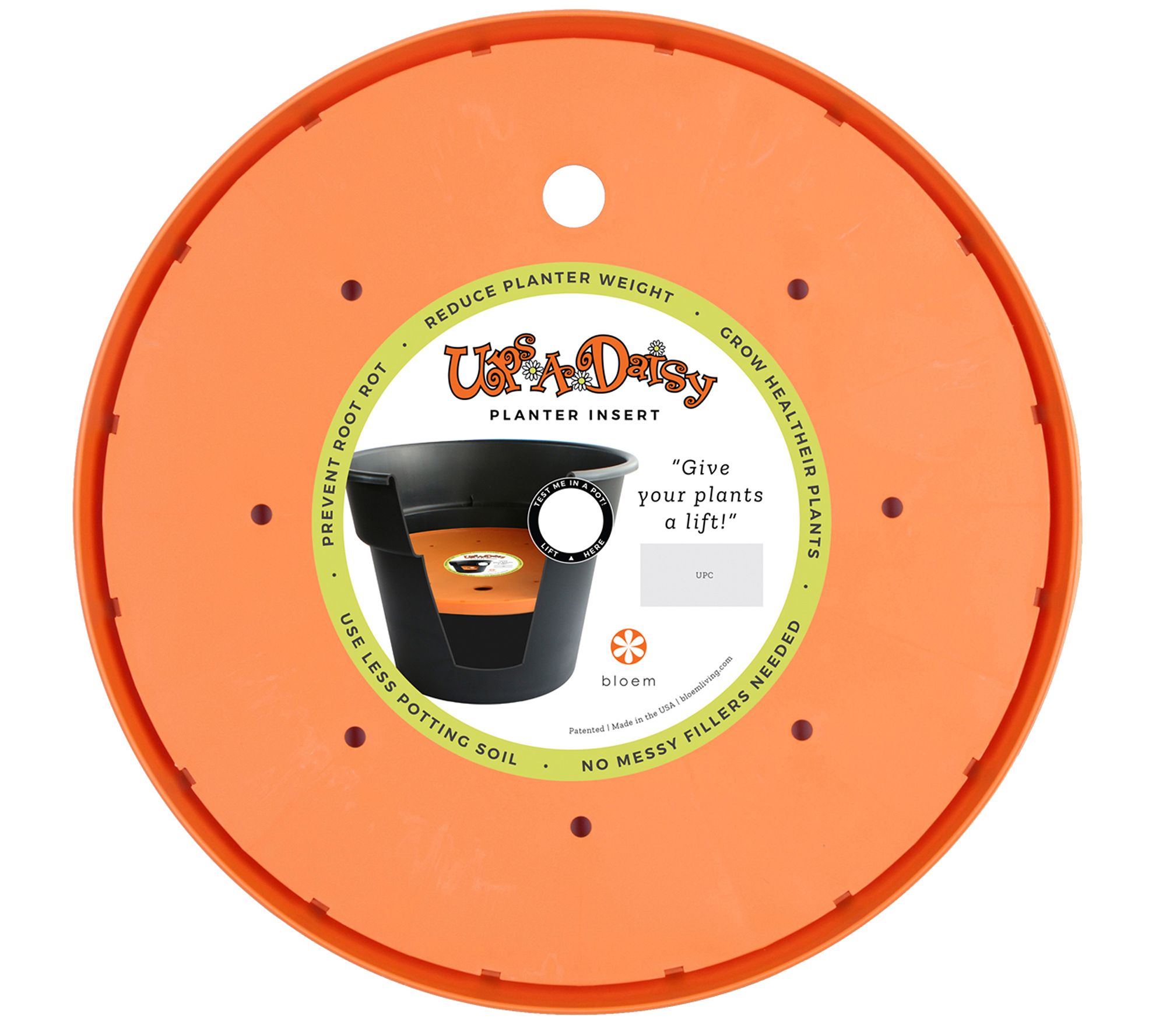 Bloem 1 PC Ups-A-Daisy Planter Insert Round - 18"