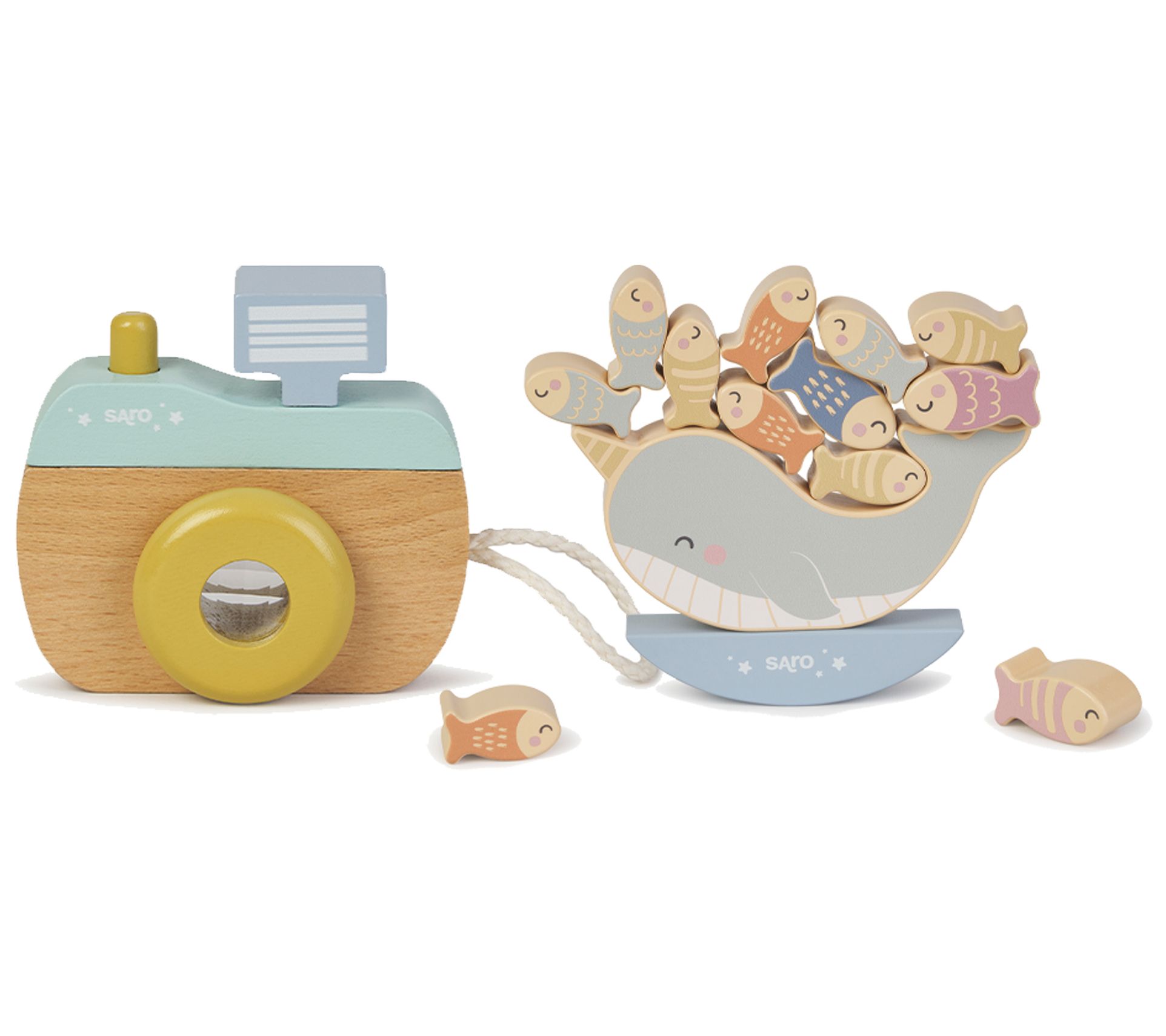 SARO Learn By Playing Wooden Toy Gift Set
