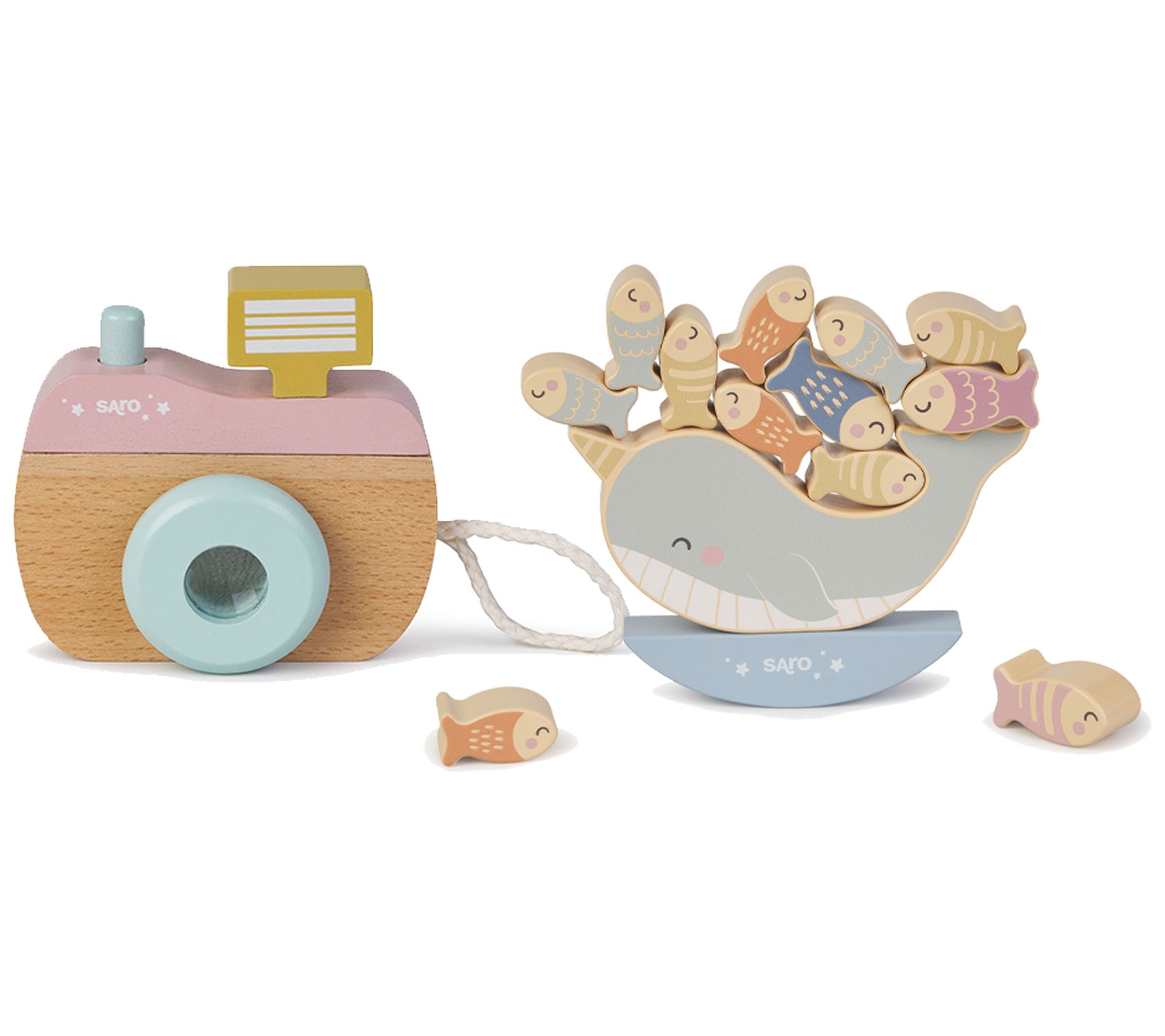 SARO Learn By Playing Wooden Toy Gift Set