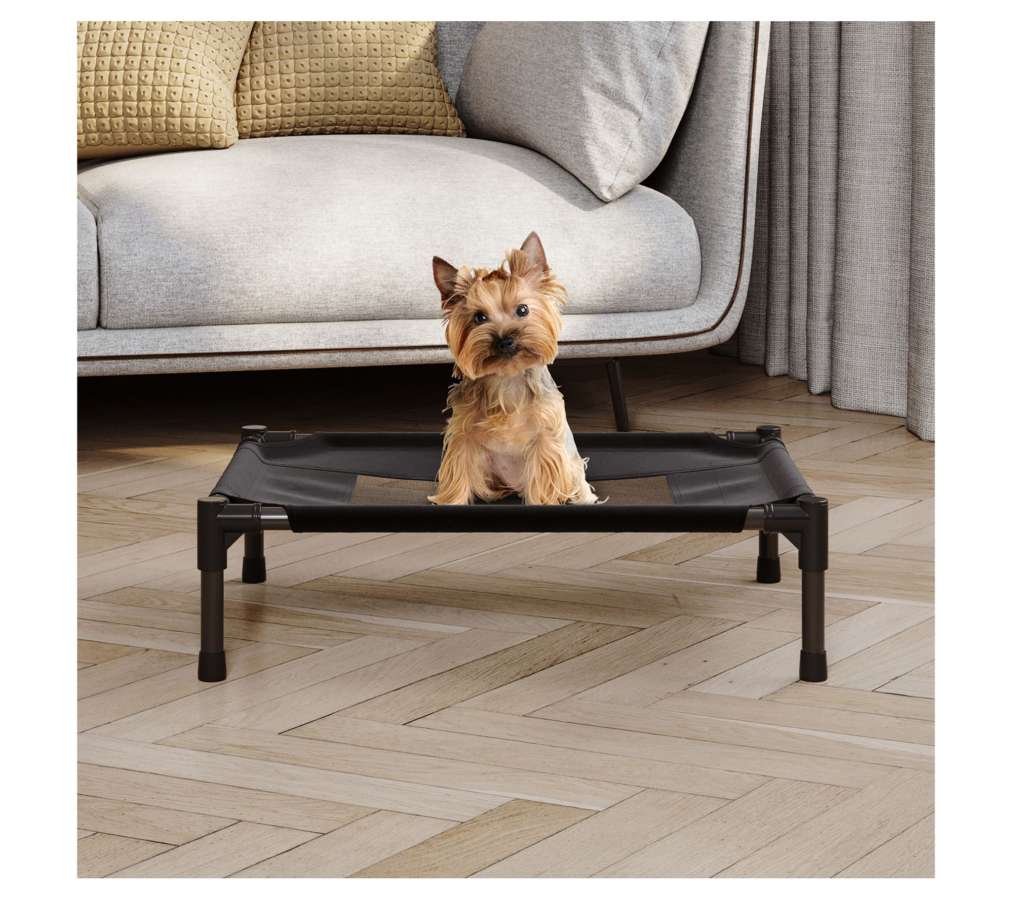 Petmaker Elevated Indoor/Outdoor Portable Pet Bed Up To 25lbs