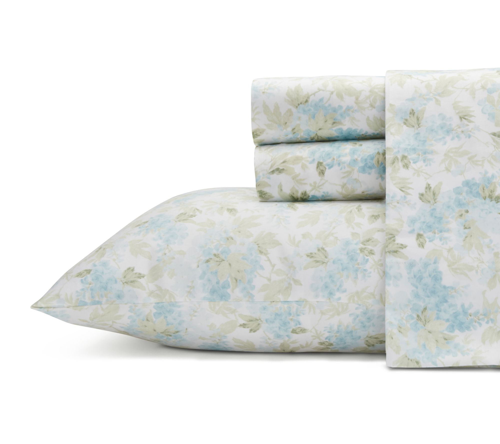 Laura Ashley Re na Cotton 4 Pie ce Sheet Set - King