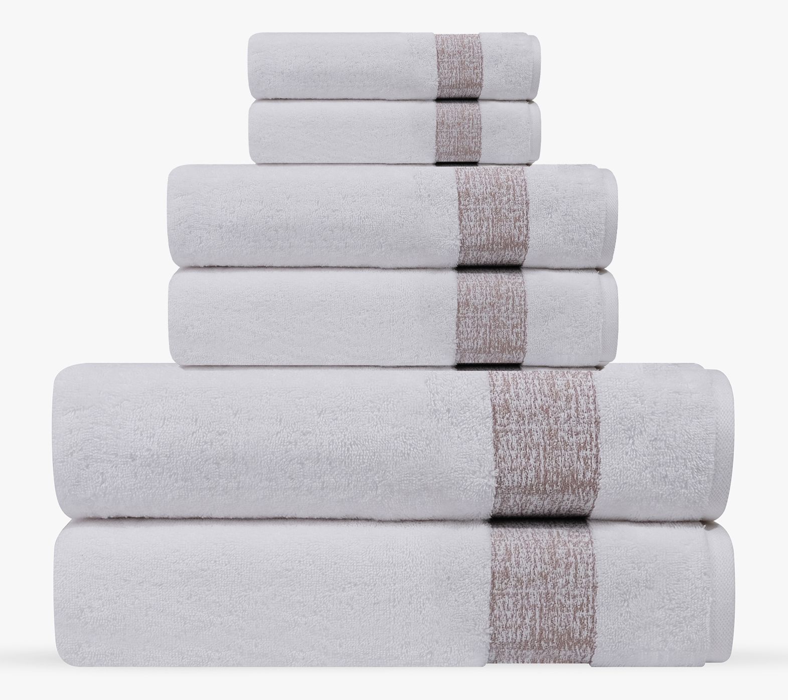 Depera Home Pera 6 pcs Turkish Towels Set