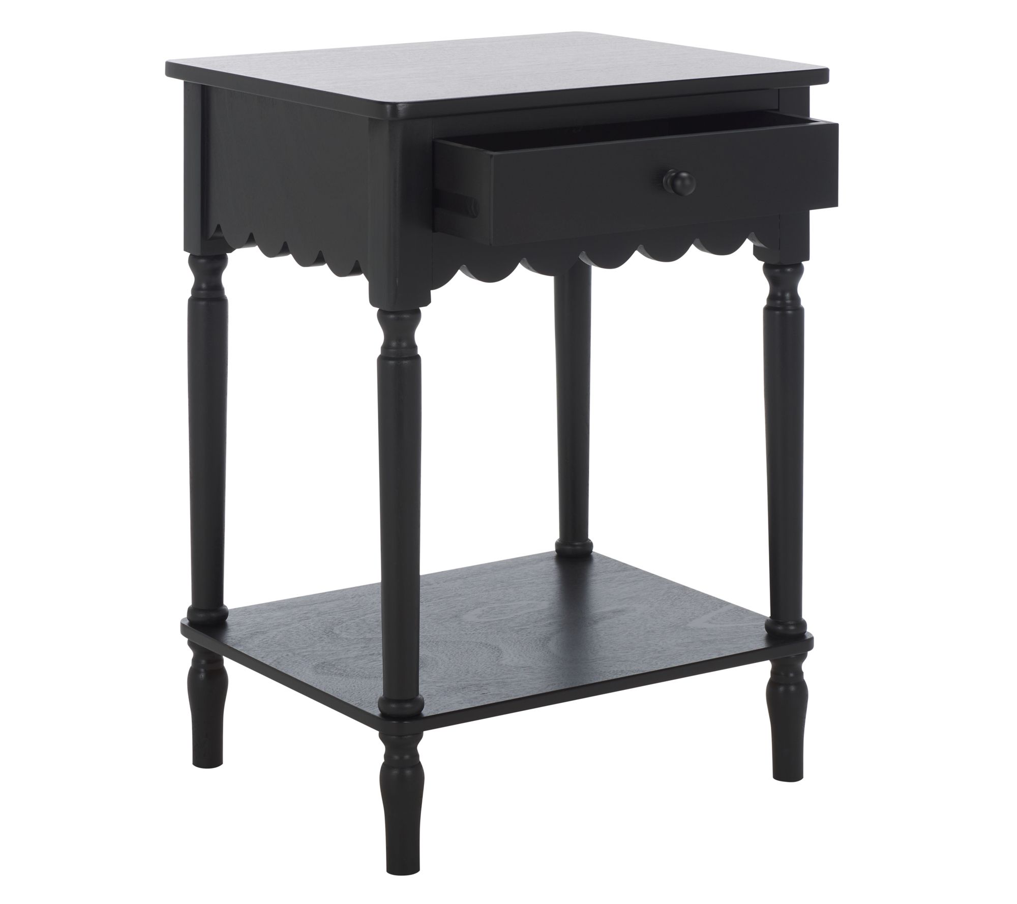 Safavieh Haven Scalloped Drawer Accent Table