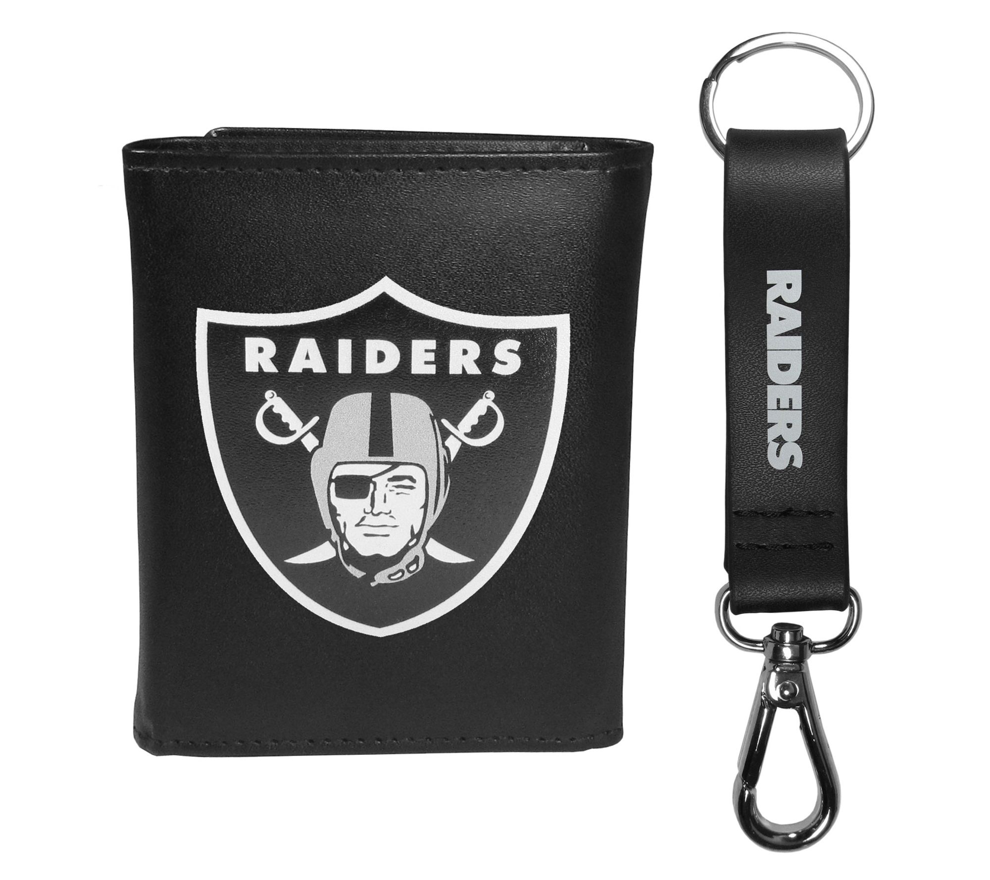 Siskiyou Sports NFL Tri-fold Wallet & Strap KeyChain