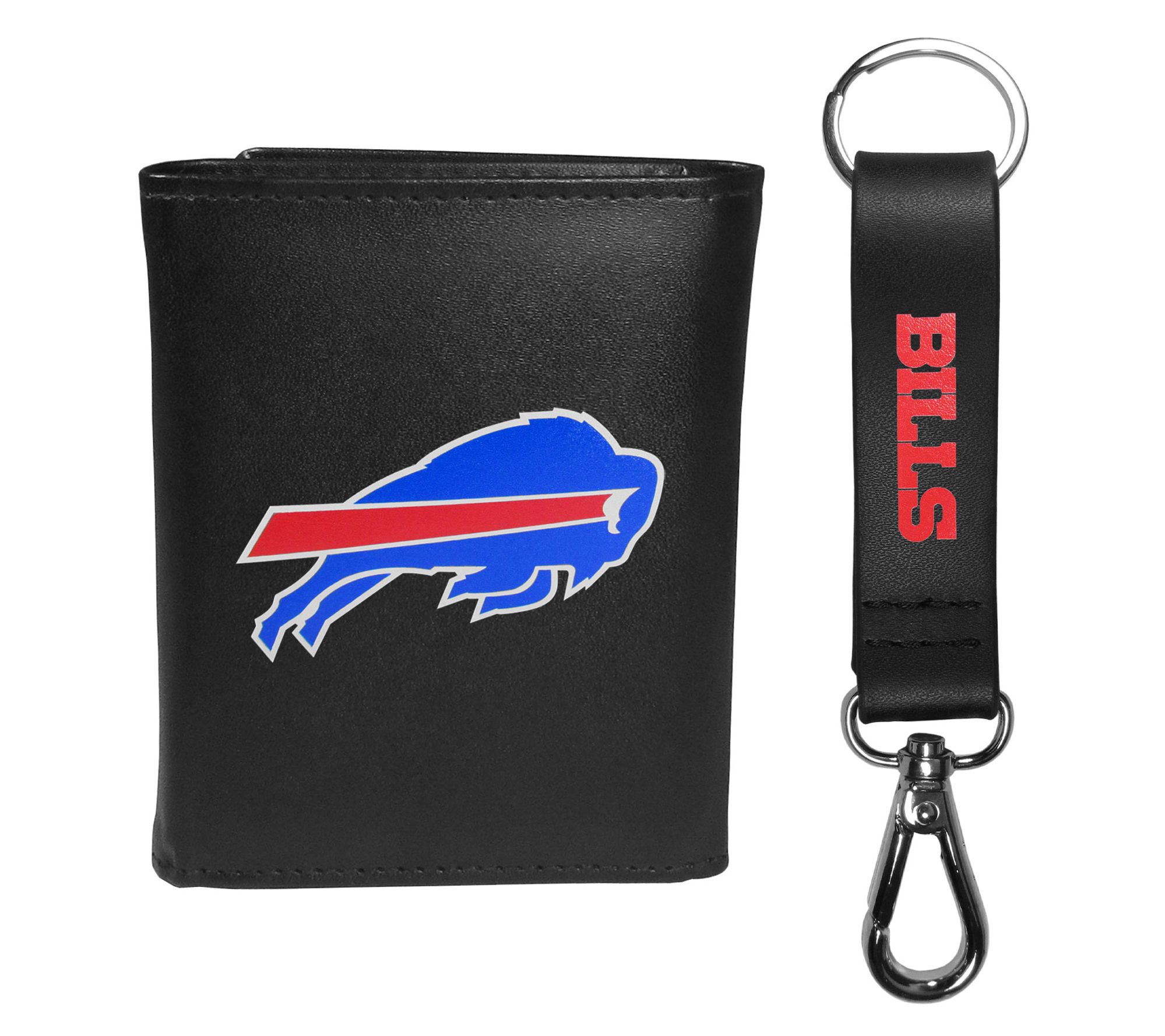Siskiyou Sports NFL Tri-fold Wallet & Strap KeyChain