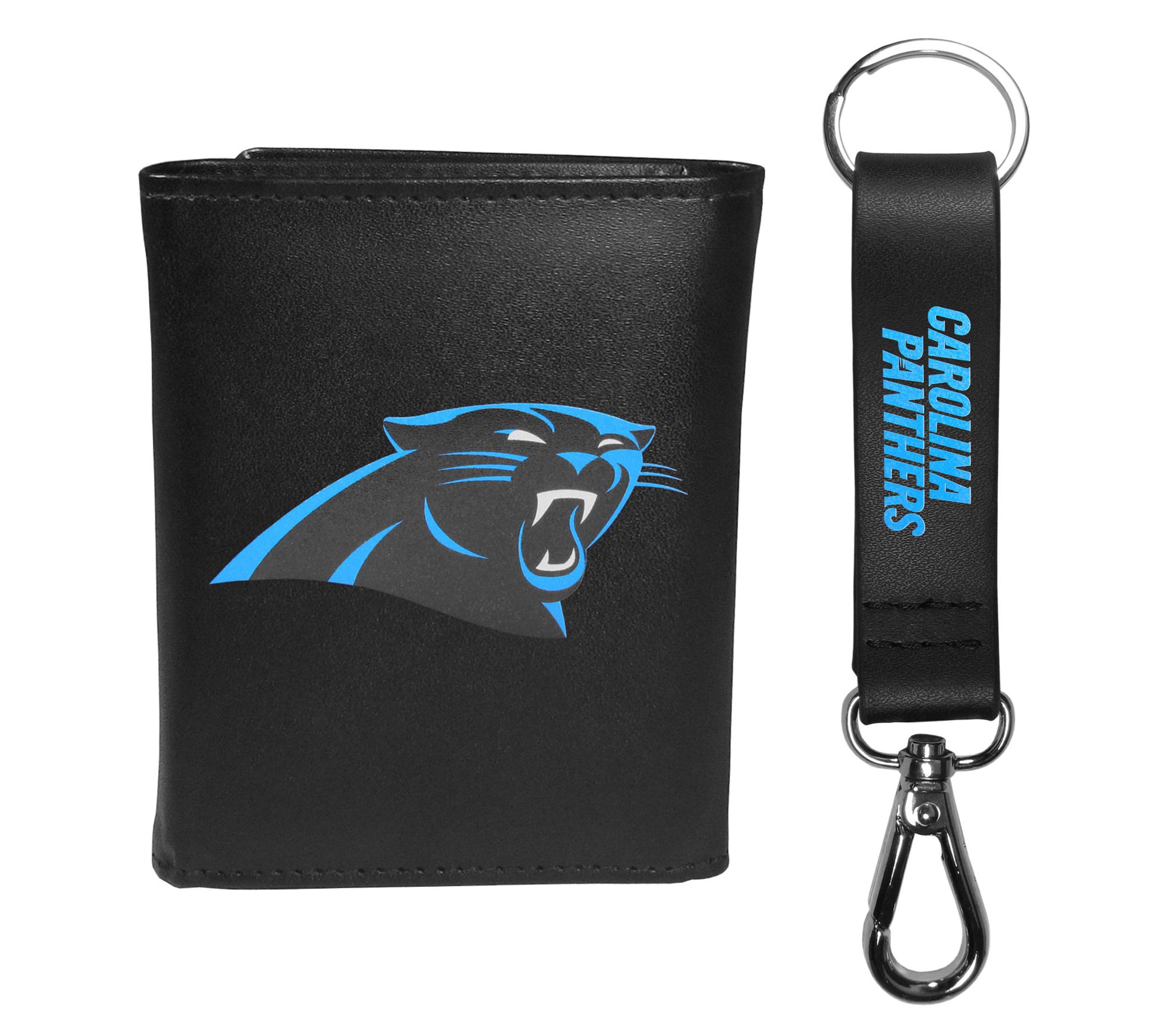 Siskiyou Sports NFL Tri-fold Wallet & Strap KeyChain