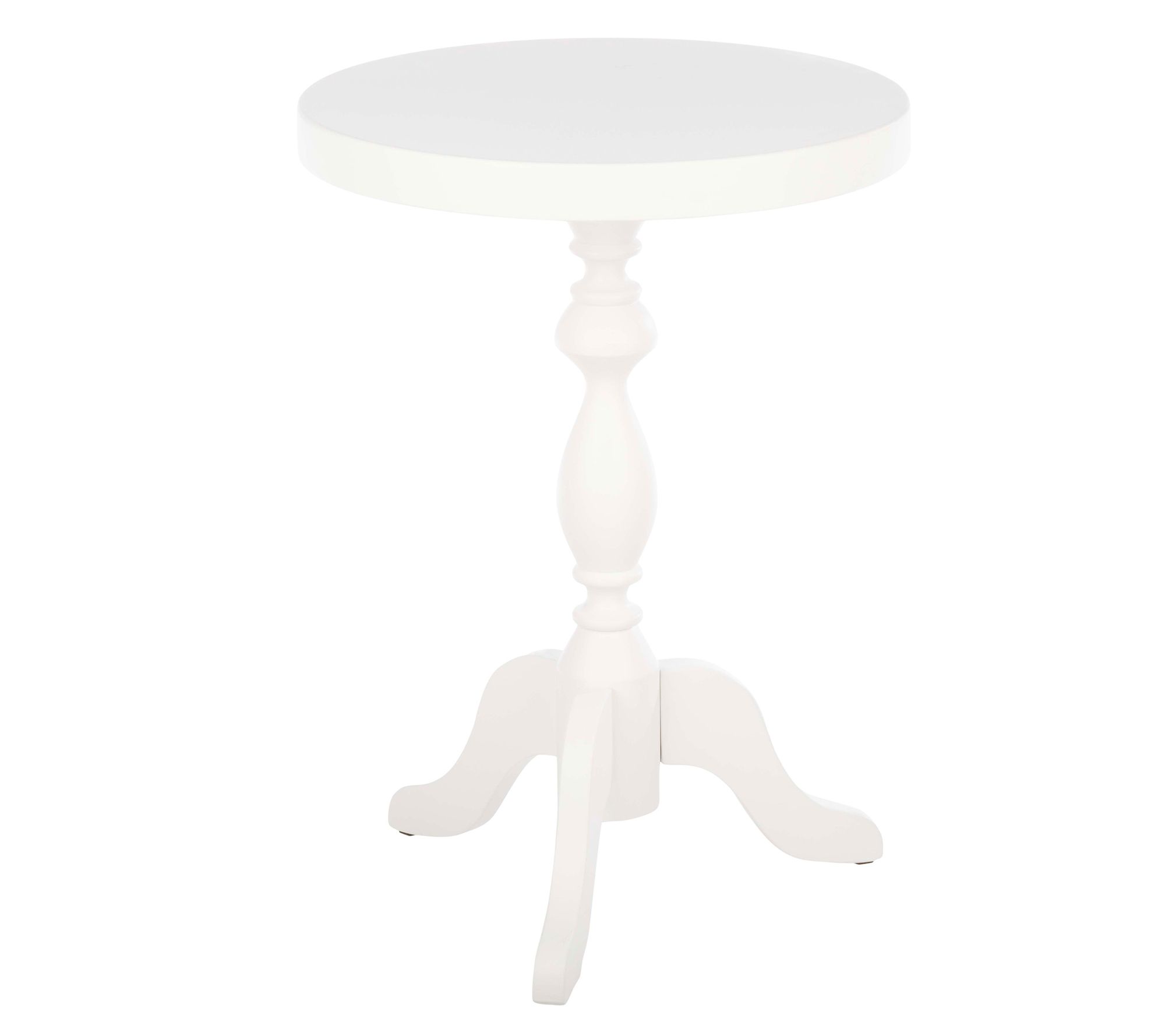 Lavish Home Vintage Round Pedestal Accent SideTable