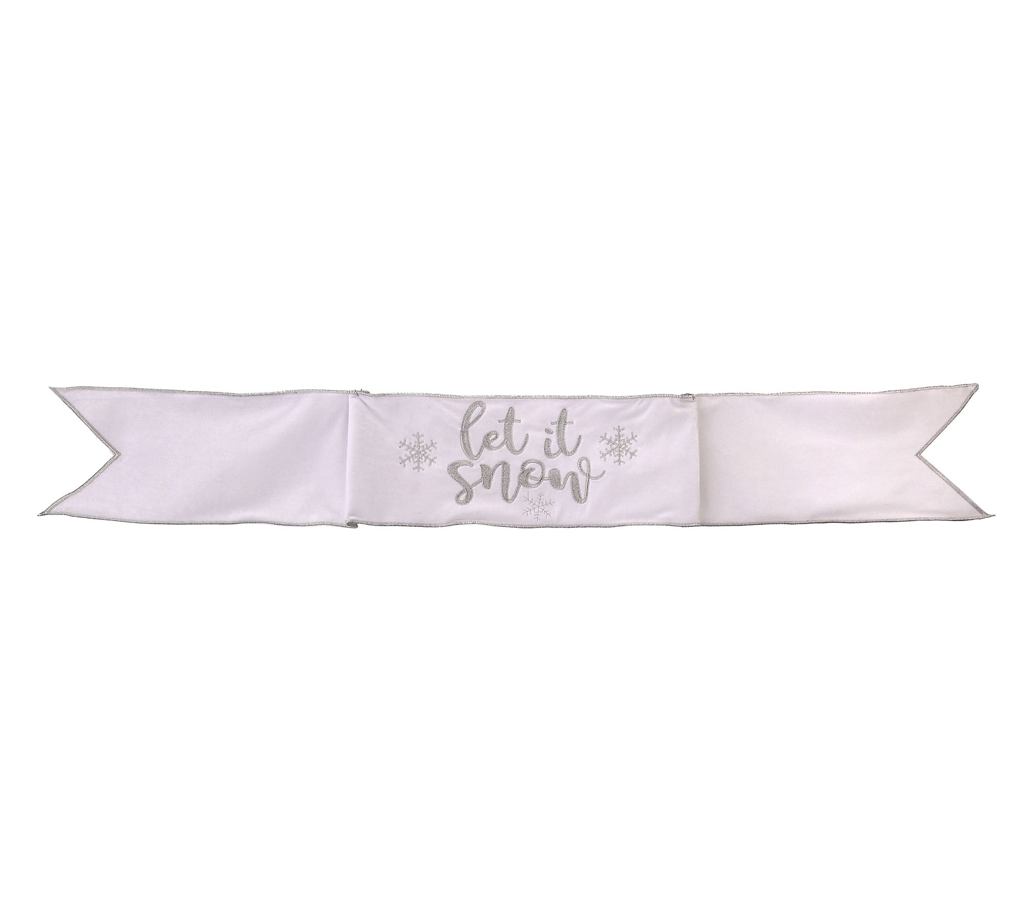 6" x 44" "Let It Snow" Banner by Valerie