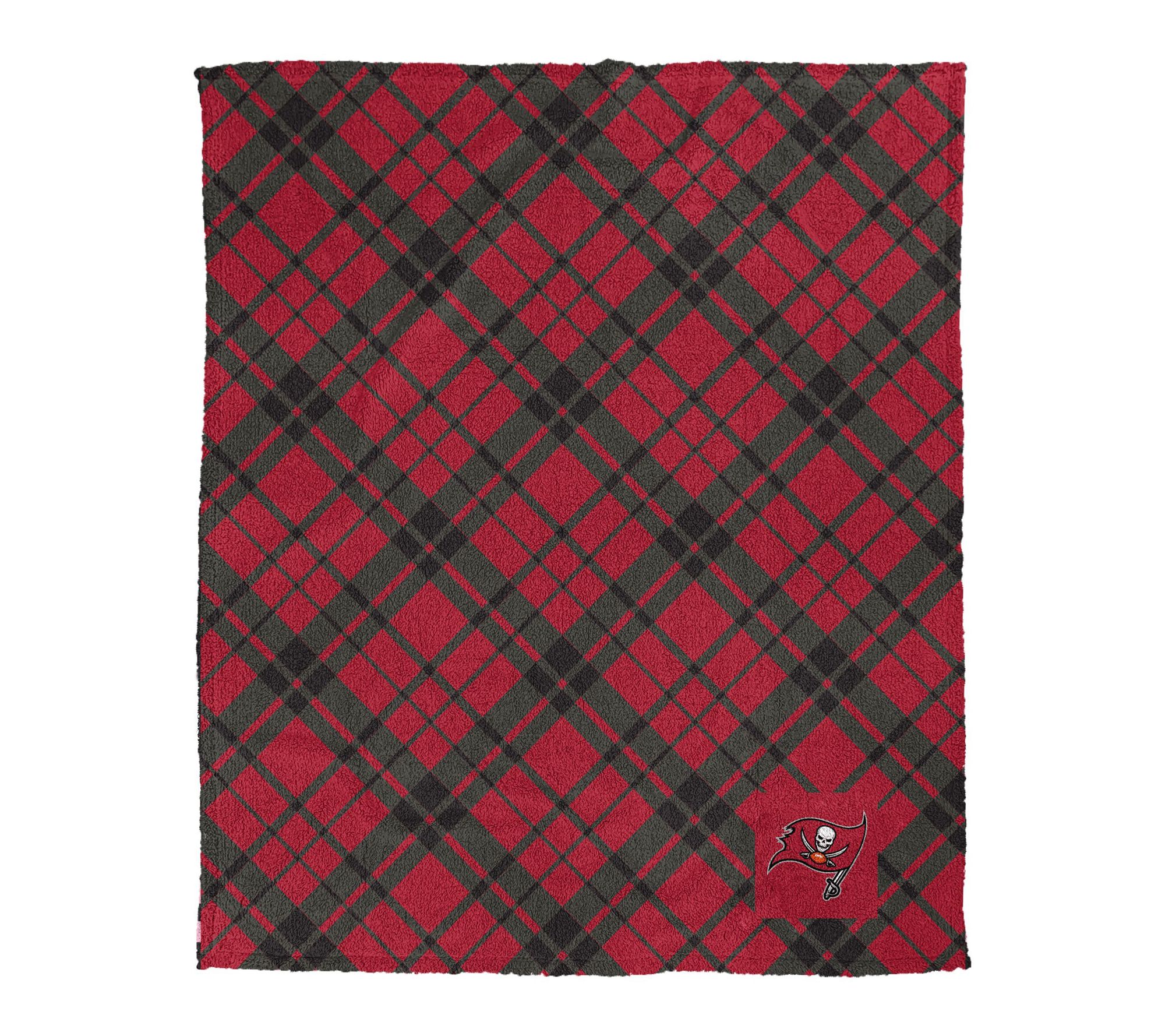 Pegasus Sports NFL Sherpa Dash w/ Logo Patch Blanket