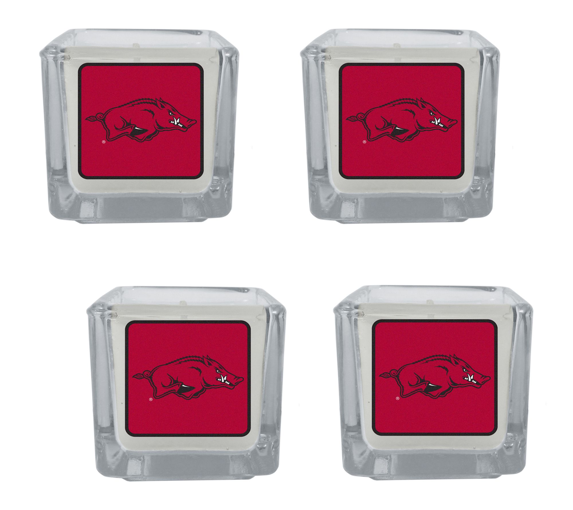 Siskiyou Sports NCAA College Graphics 4pk Candl e Set