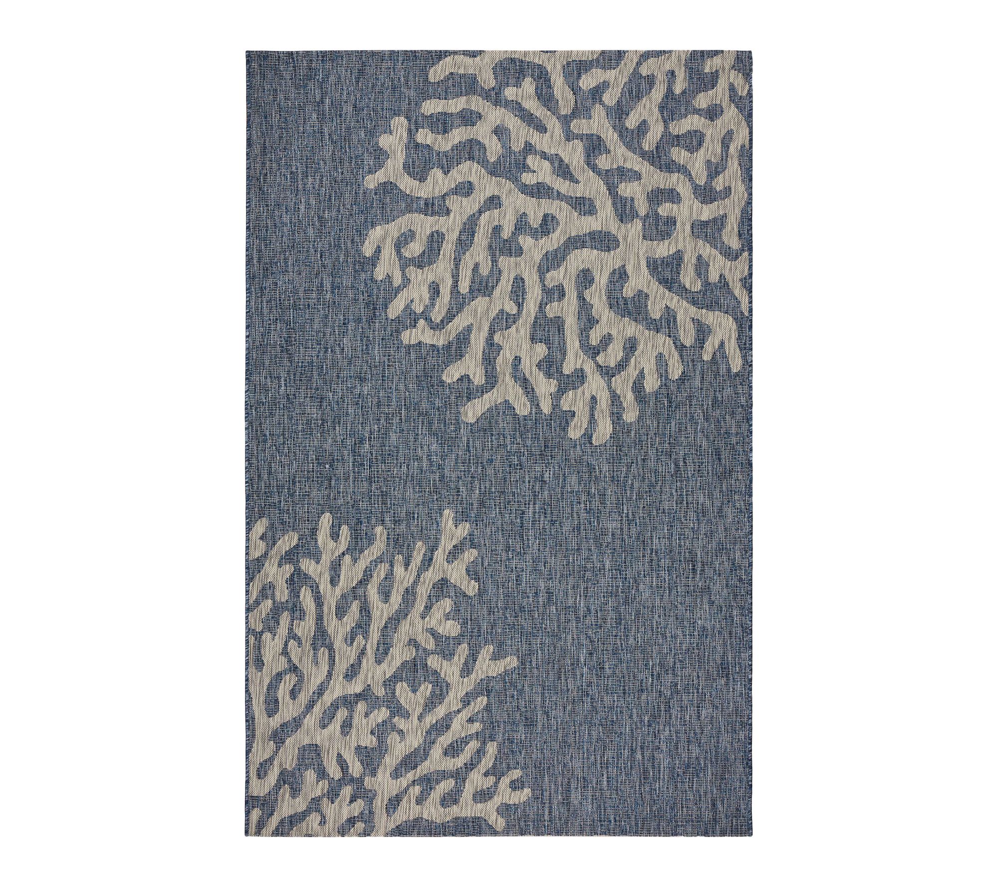 Ox Bay Nautical Performance Indoor/Outdoor Area  Rug, 5' x 7'