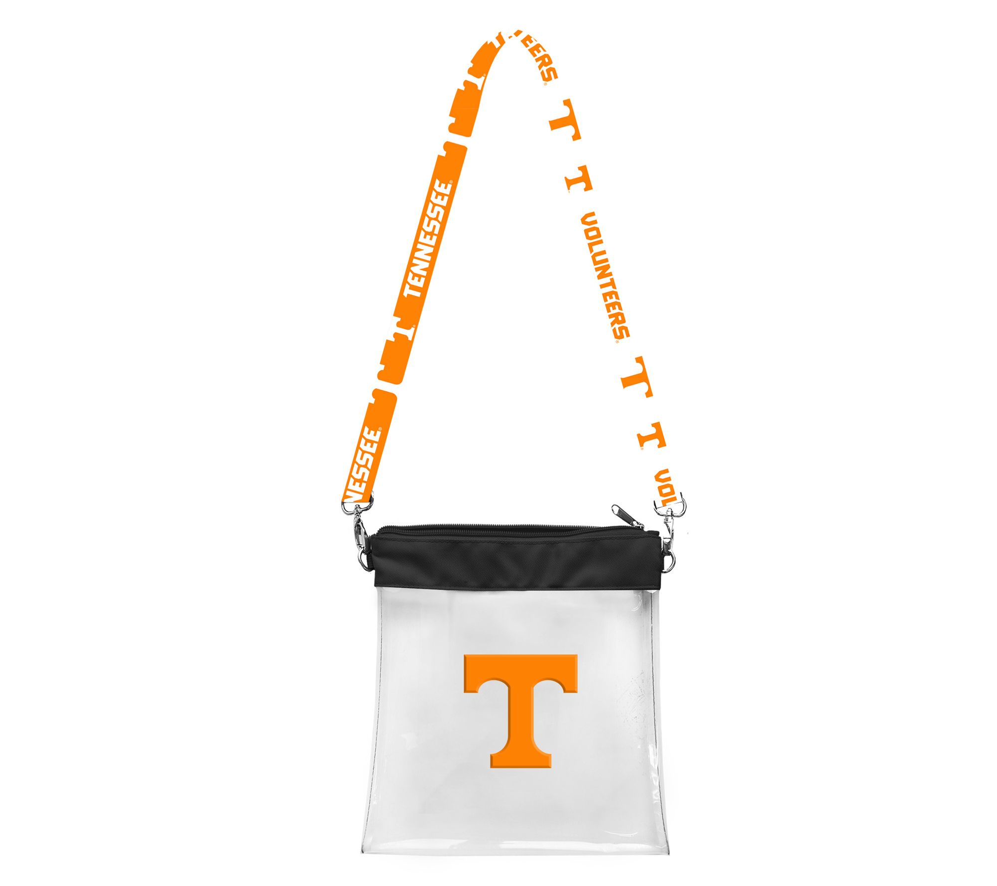 Littlearth NCAA 3D Logo Clear Satchelette