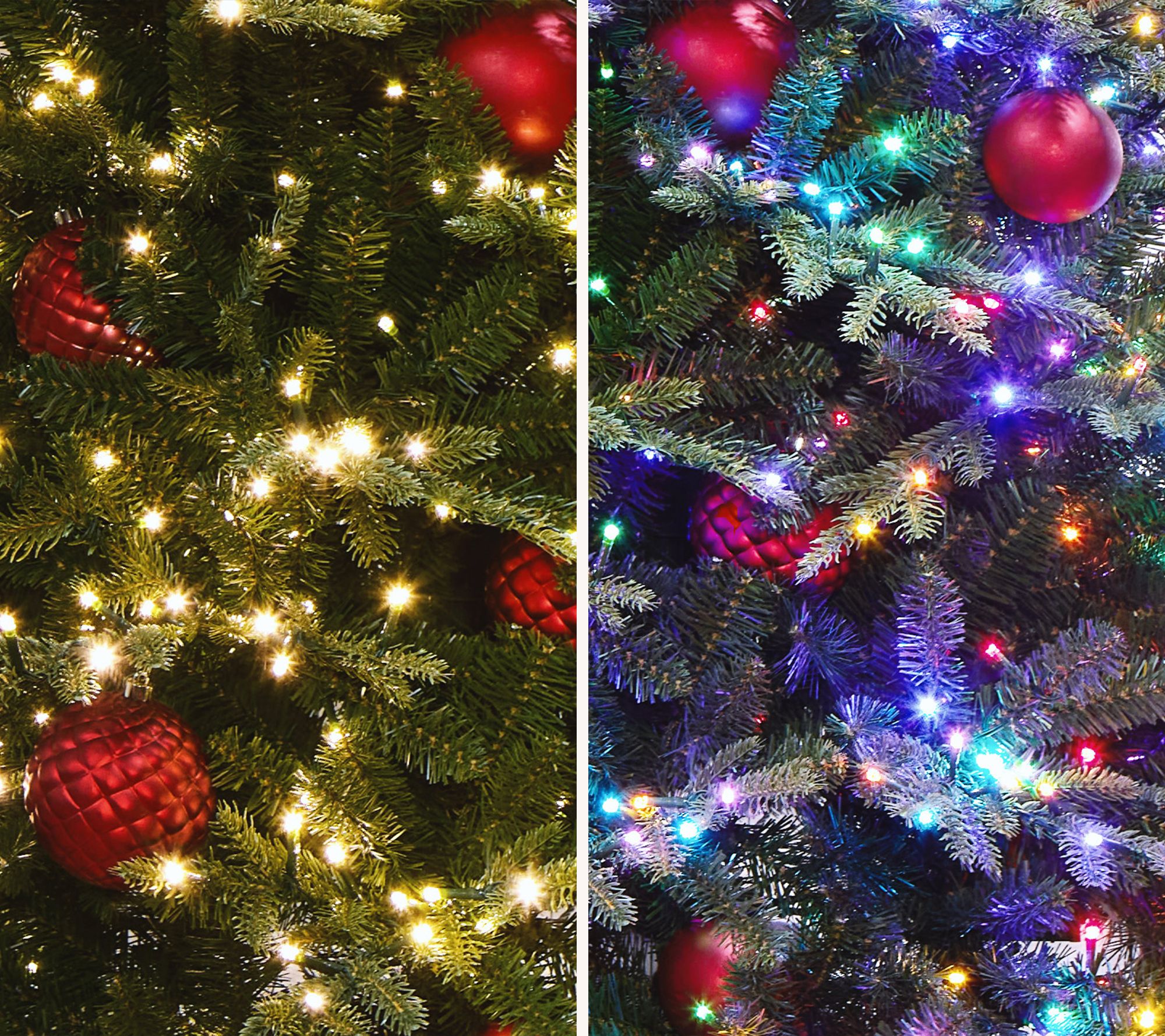 Bethlehem Lights 8.5' Grand Fir Tree w/ 4-in-1 LEDs and Storage