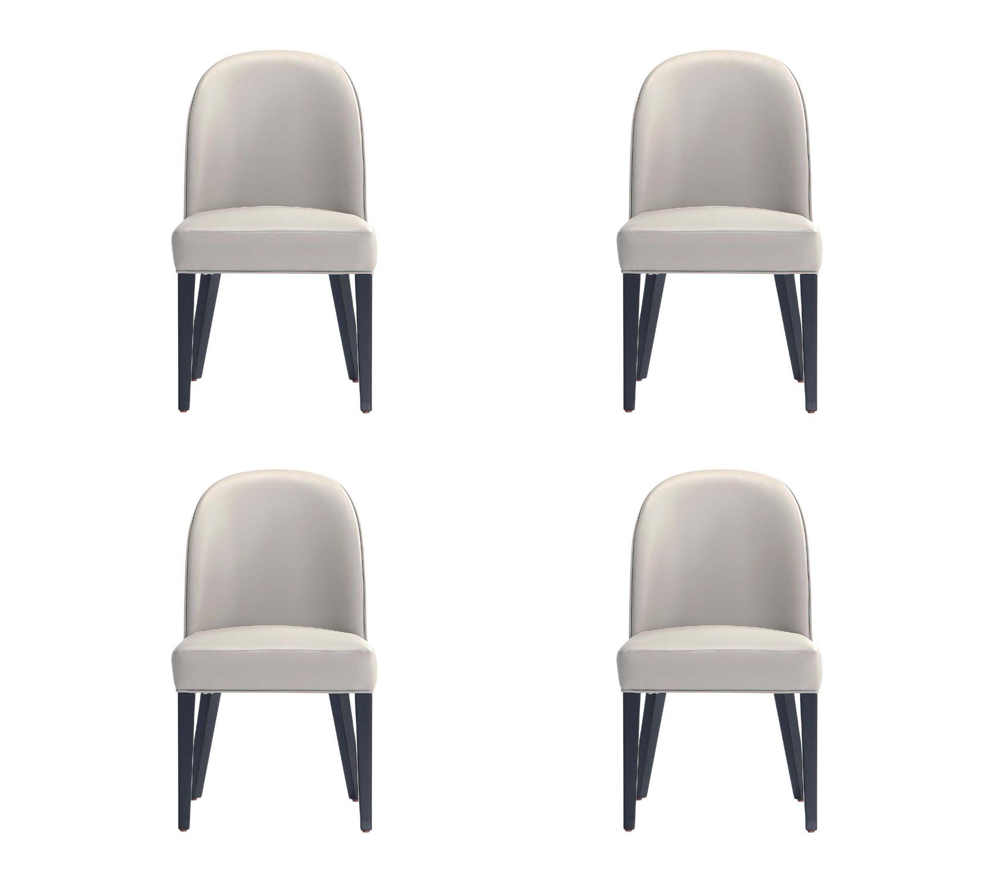 Manhattan Comfort Hillman Upholstered Dining Chair - Set of 4
