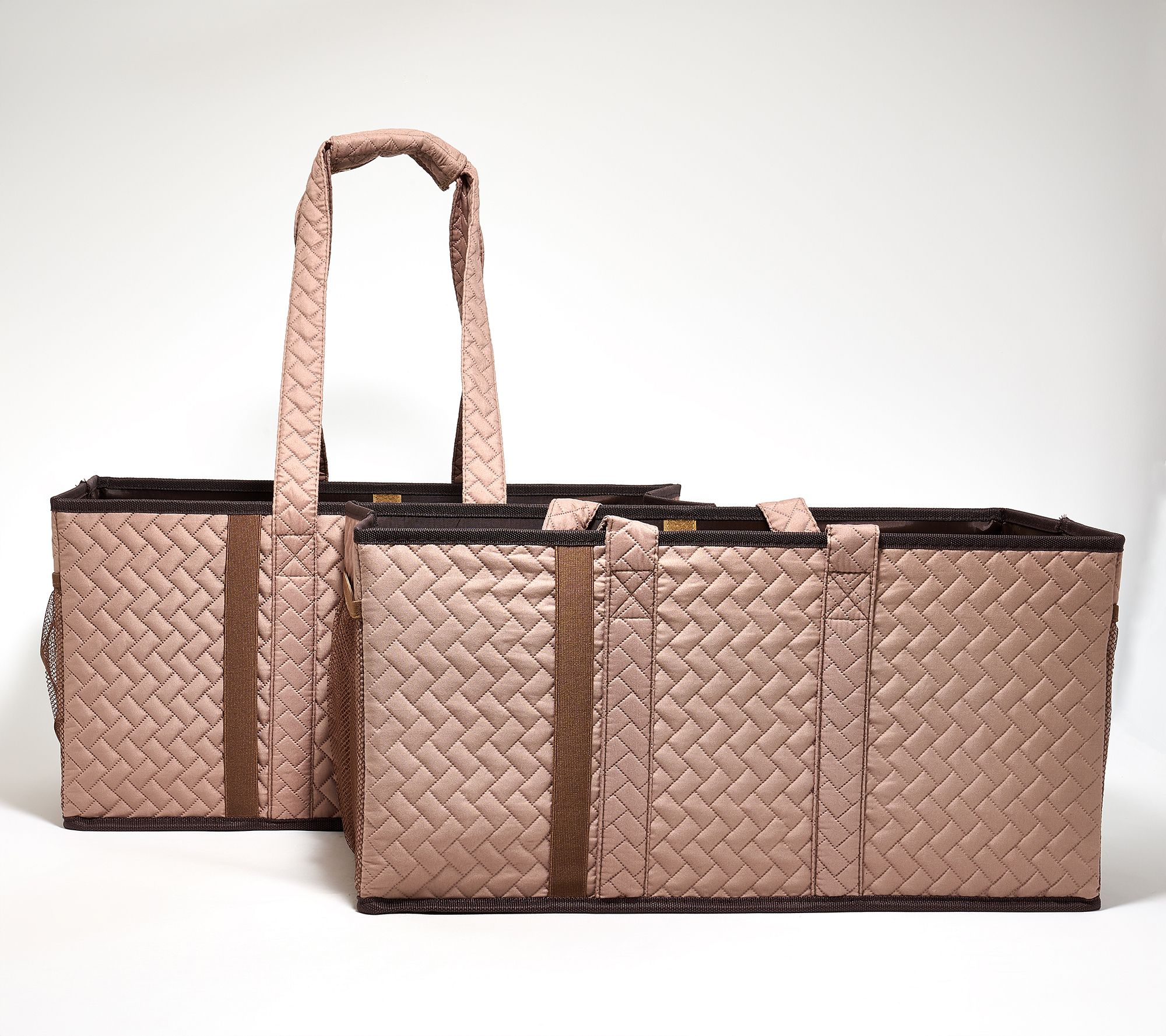 "As Is" Home Reflections Set of Two Large Carry All Totes