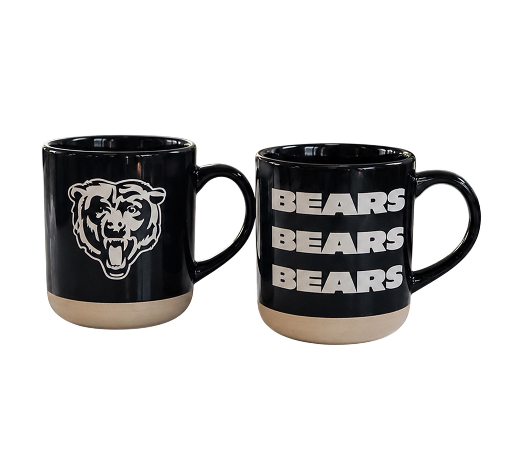 Pegasus Sports NFL Echo Logo 2 -Pack 14oz Debossed Mug Set