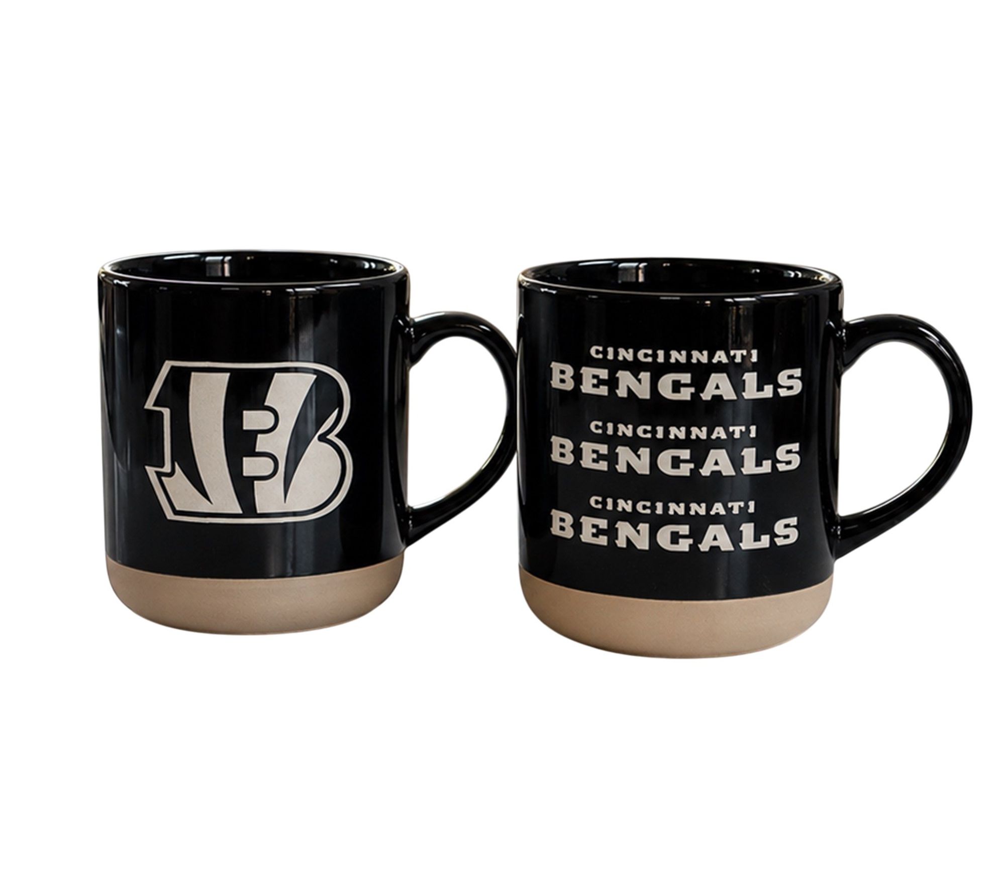 Pegasus Sports NFL Echo Logo 2 -Pack 14oz Debossed Mug Set