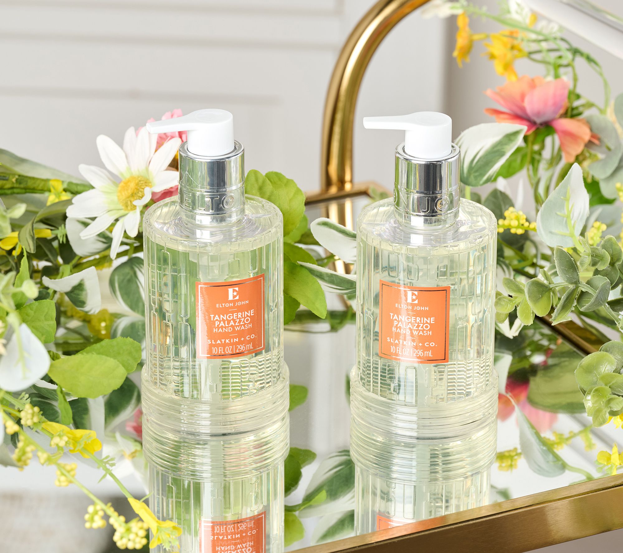 "As Is" Elton John x Slatkin +Co. S/2 Tangerine Palazzo Soaps