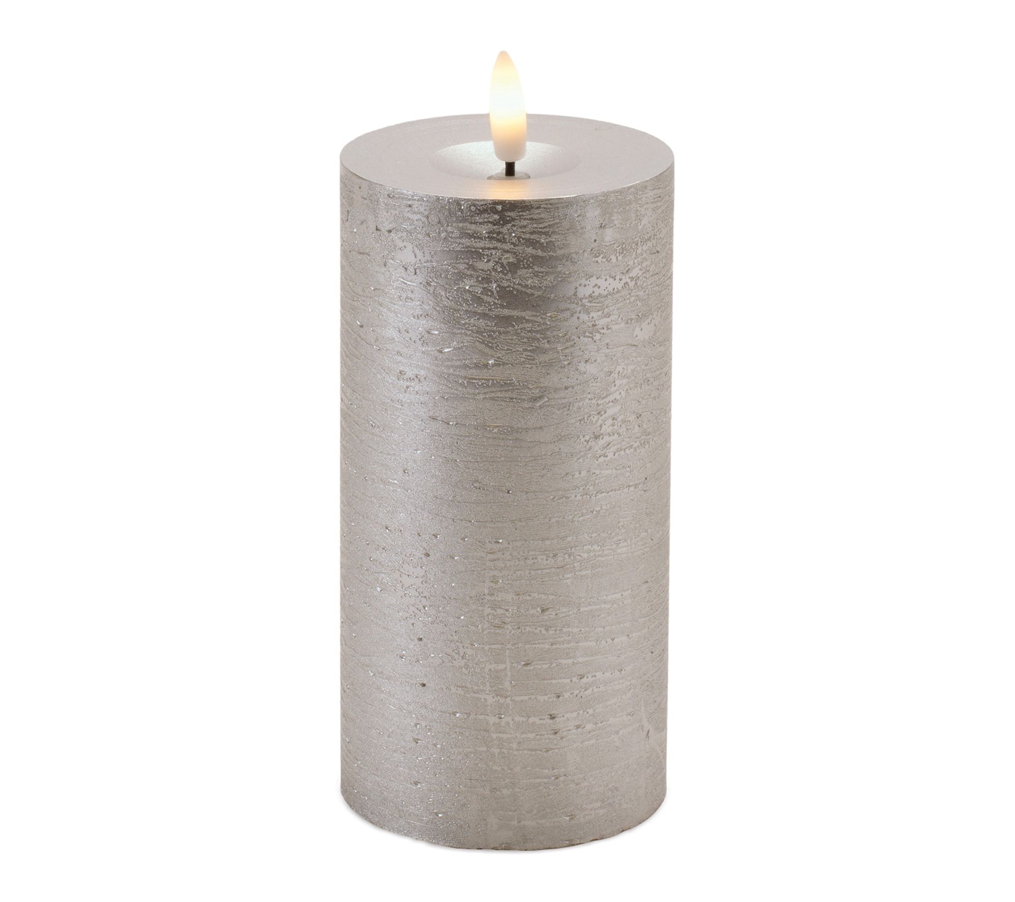 Melrose Metallic FIA Wick LED Candle (Set of 2)