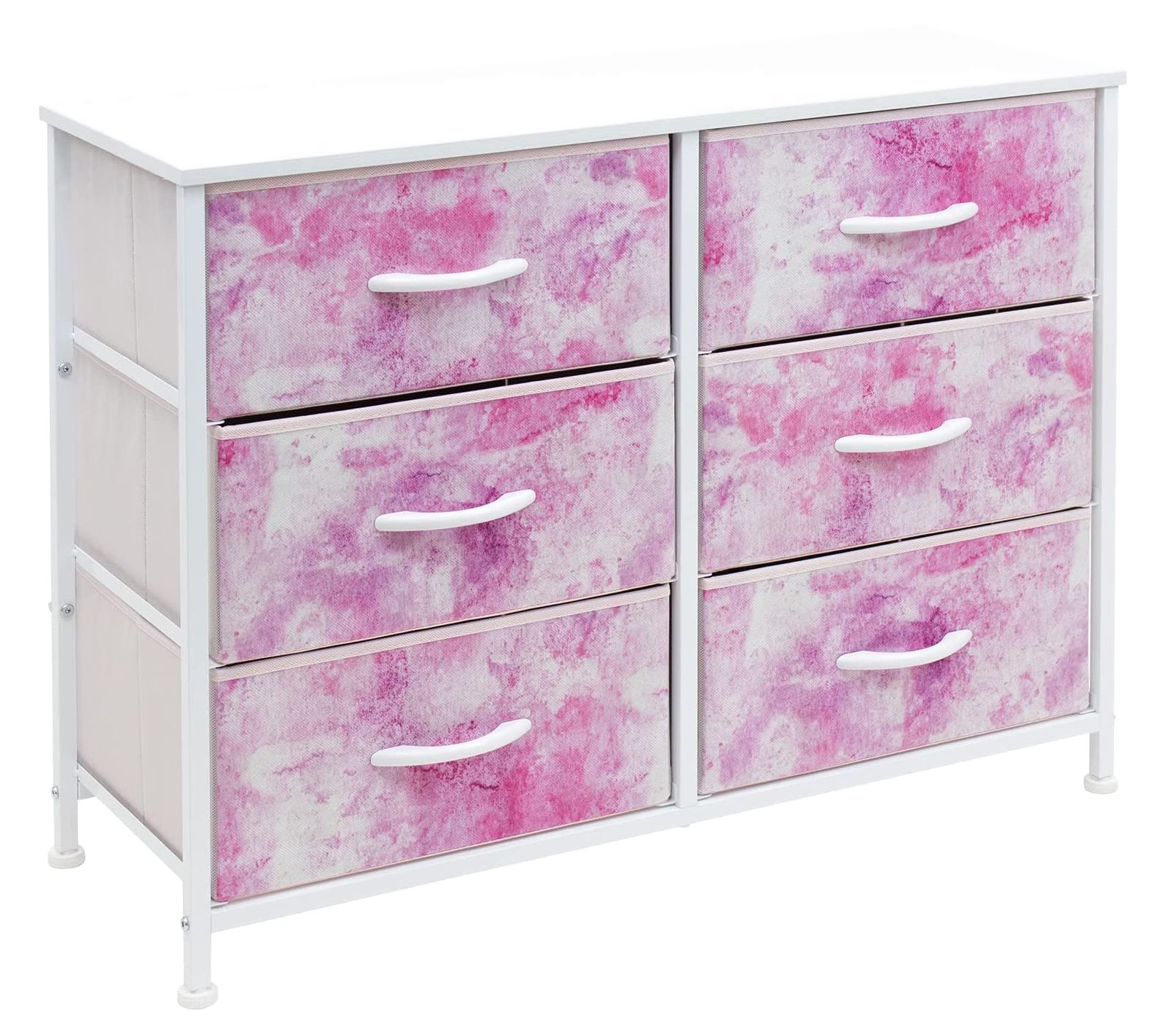 Sorbus 6 Drawer Storage Cube Dresser