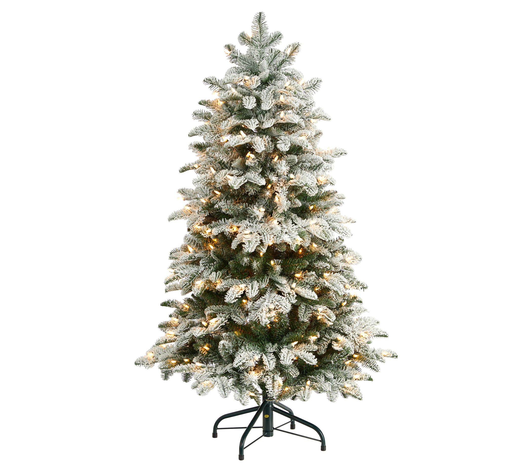 Nearly Natural 4' Christmas Tree w/250 Warm White Lights - QVC.com