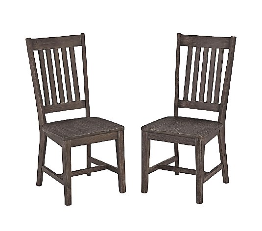 Home Styles Outdoor Concrete Chic Dining ChairPair