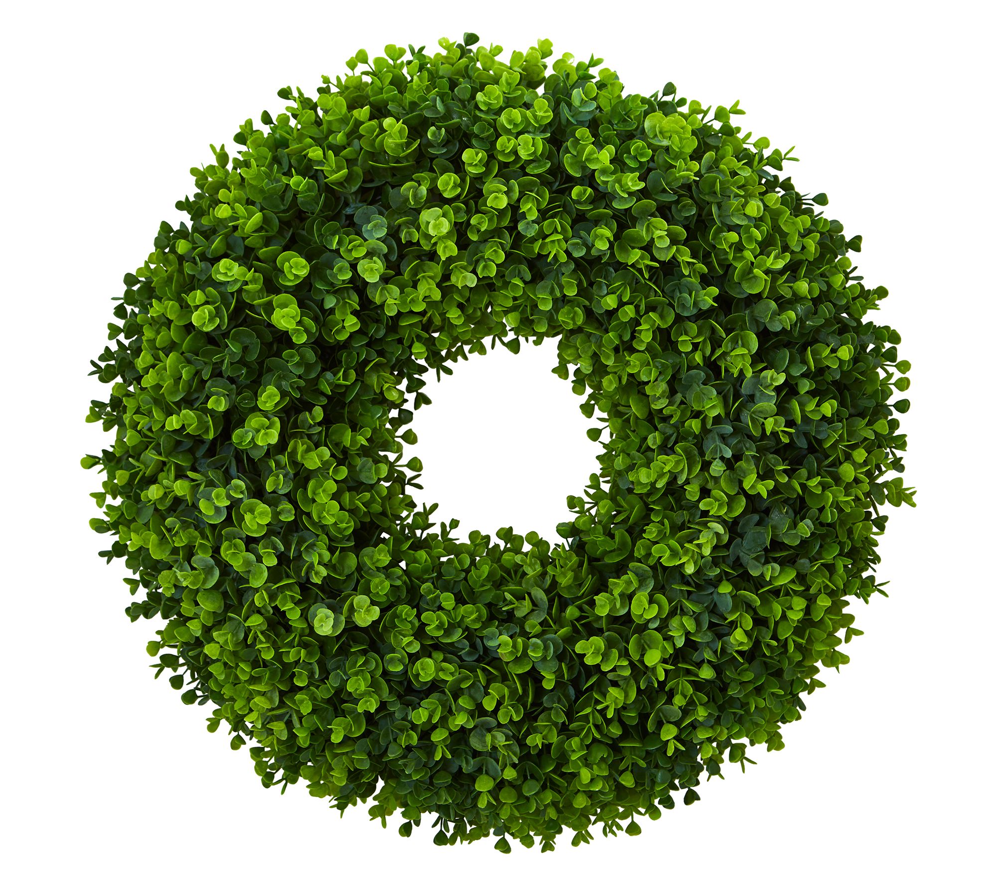 25" Eucalyptus Artificial Wreath by Nearly Natural