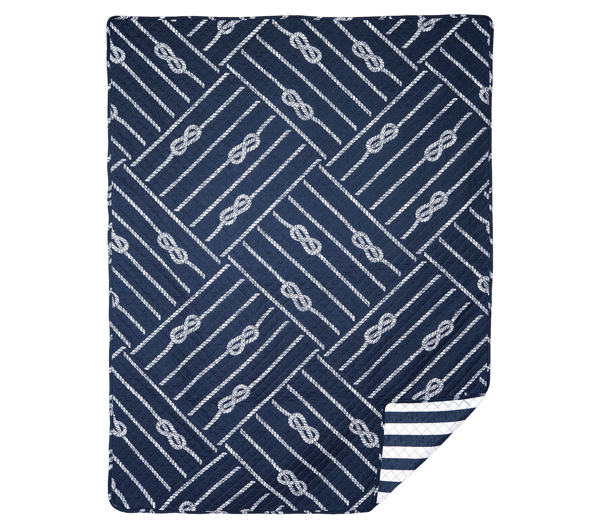 Oliver Quilted Throw by Valerie