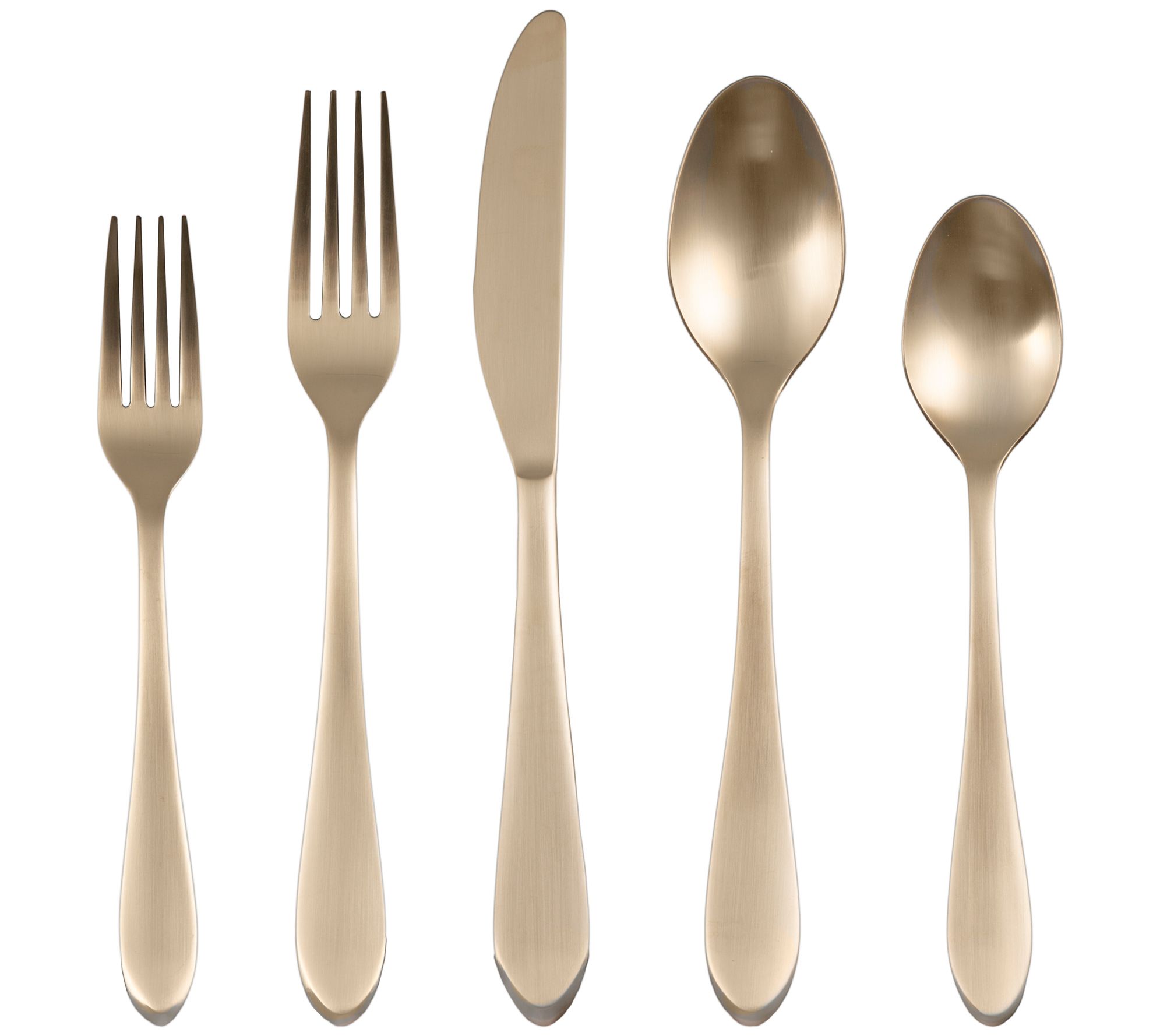 Fiesta Maraca Champagne Satin 20-Piece Set