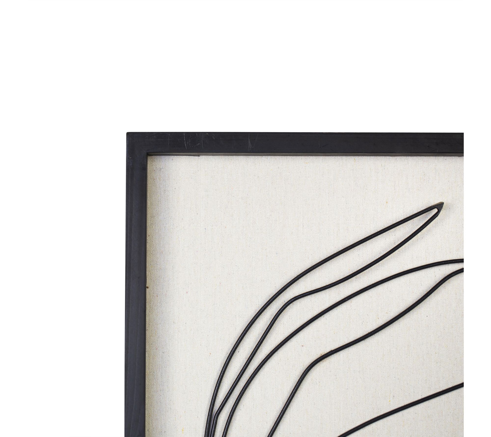 Stratton Home Decor Serene ll Metal and Wood Frame Wall Art