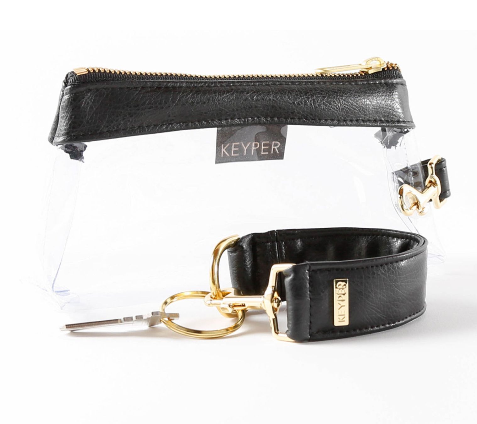 KEYPER Two-Piece Keyper & IT Bag Luxe Clear Set