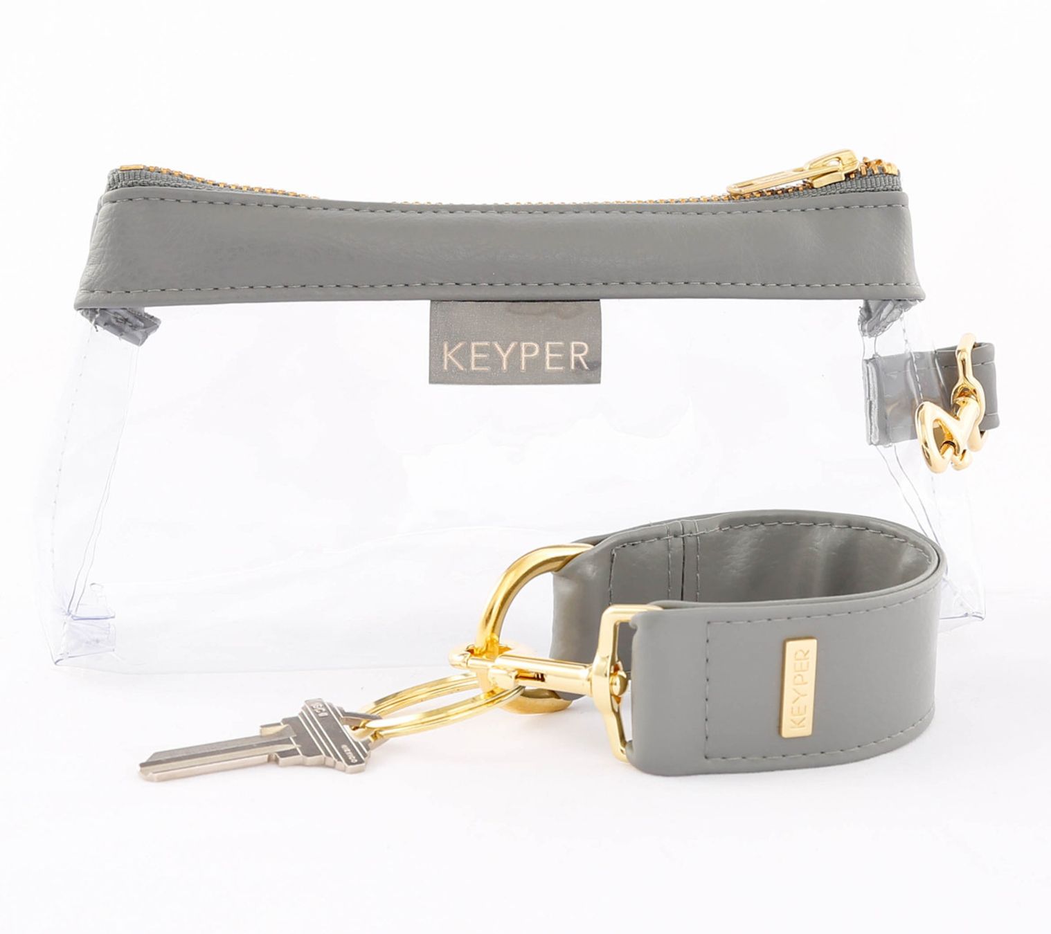 KEYPER Two-Piece Keyper & IT Bag Luxe Clear Set